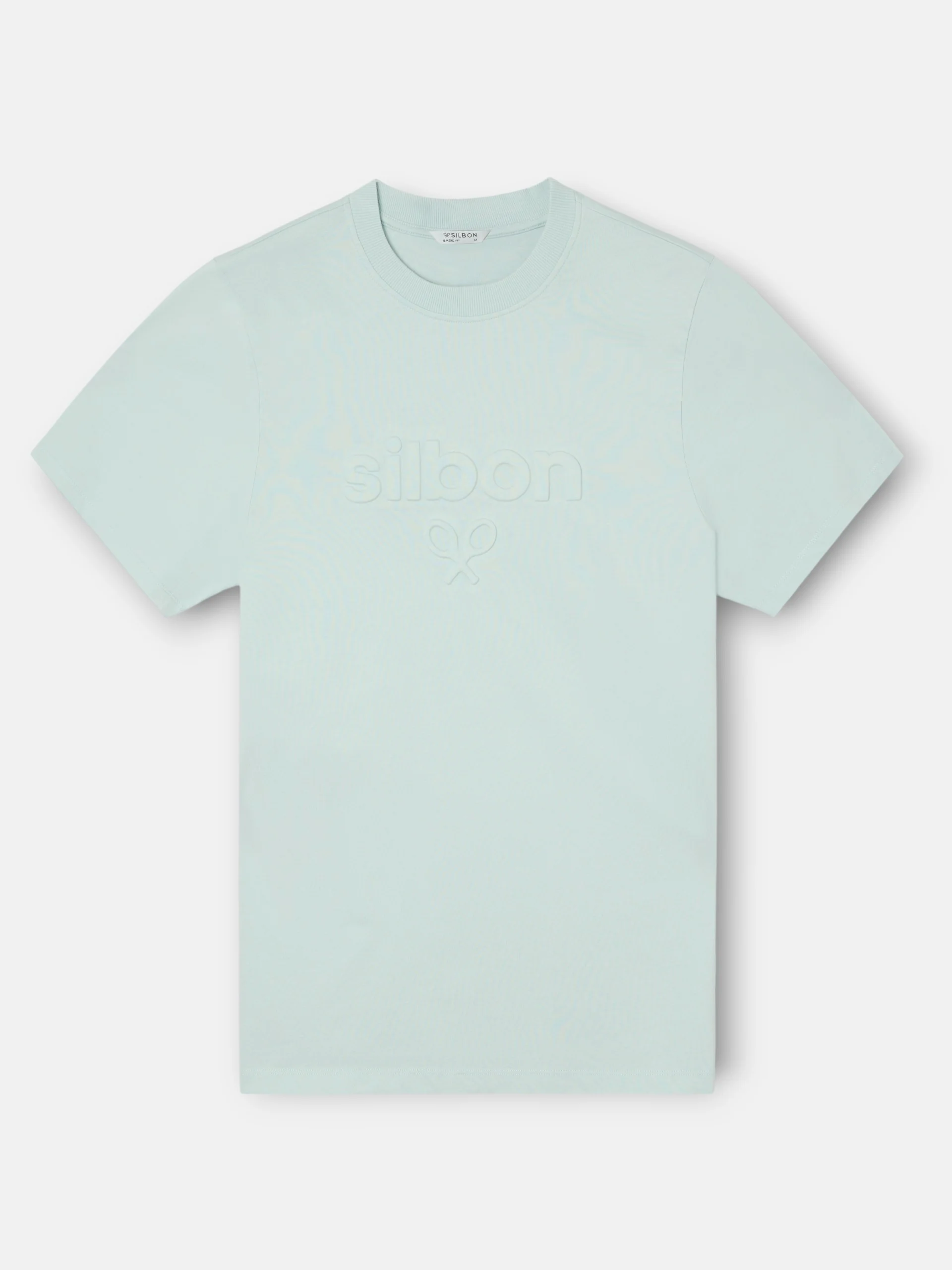 Camiseta Silbon relieve tono aguamarina - Image 5