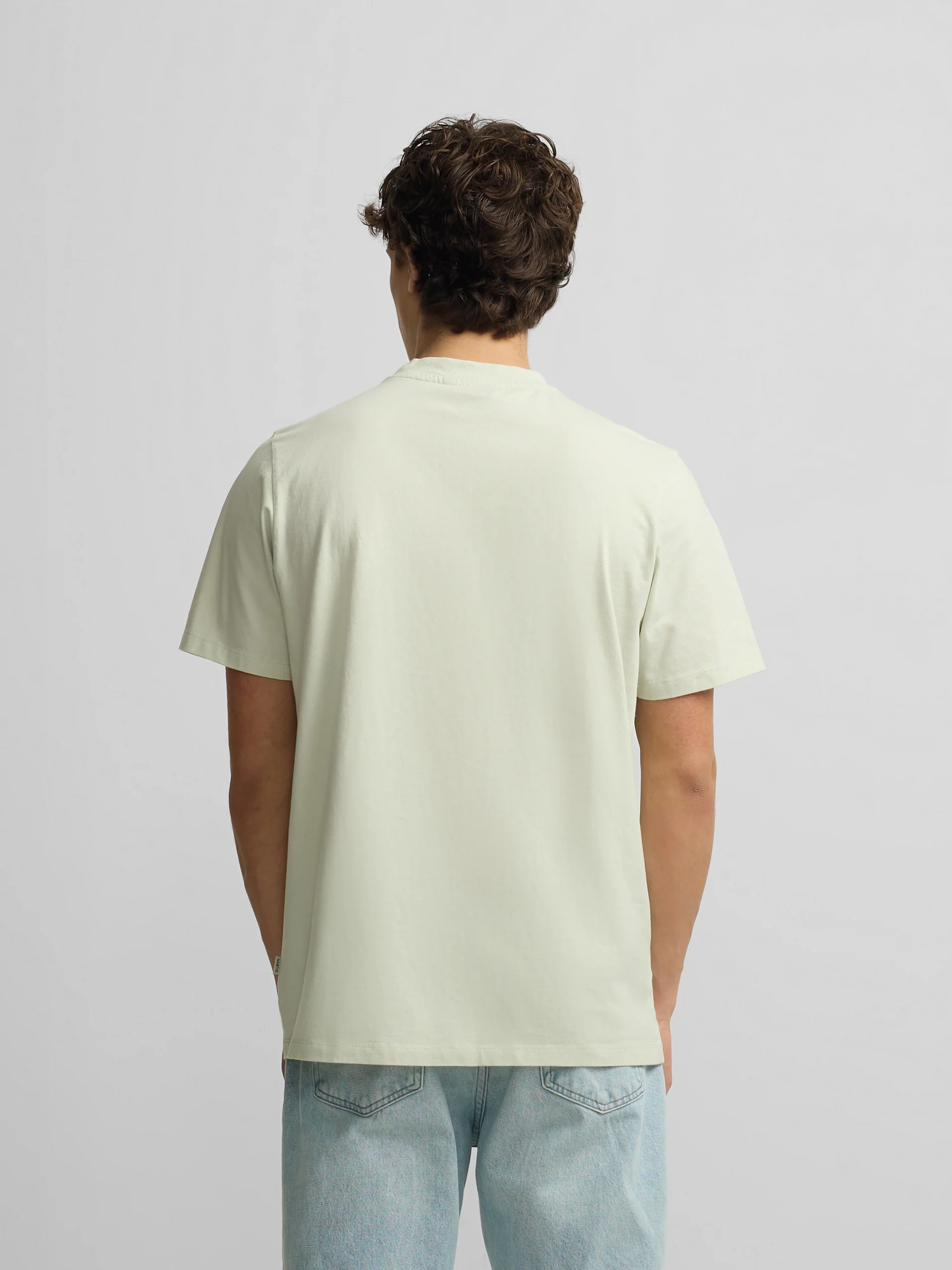 Camiseta Silbon relieve tono verde claro - Image 4
