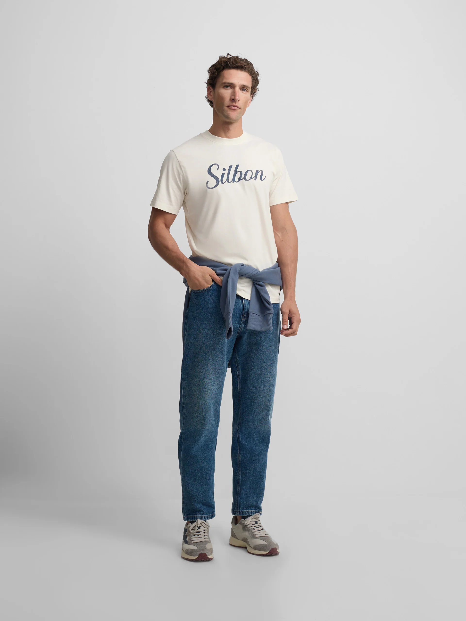 Camiseta Silbon vintage crema - Image 3