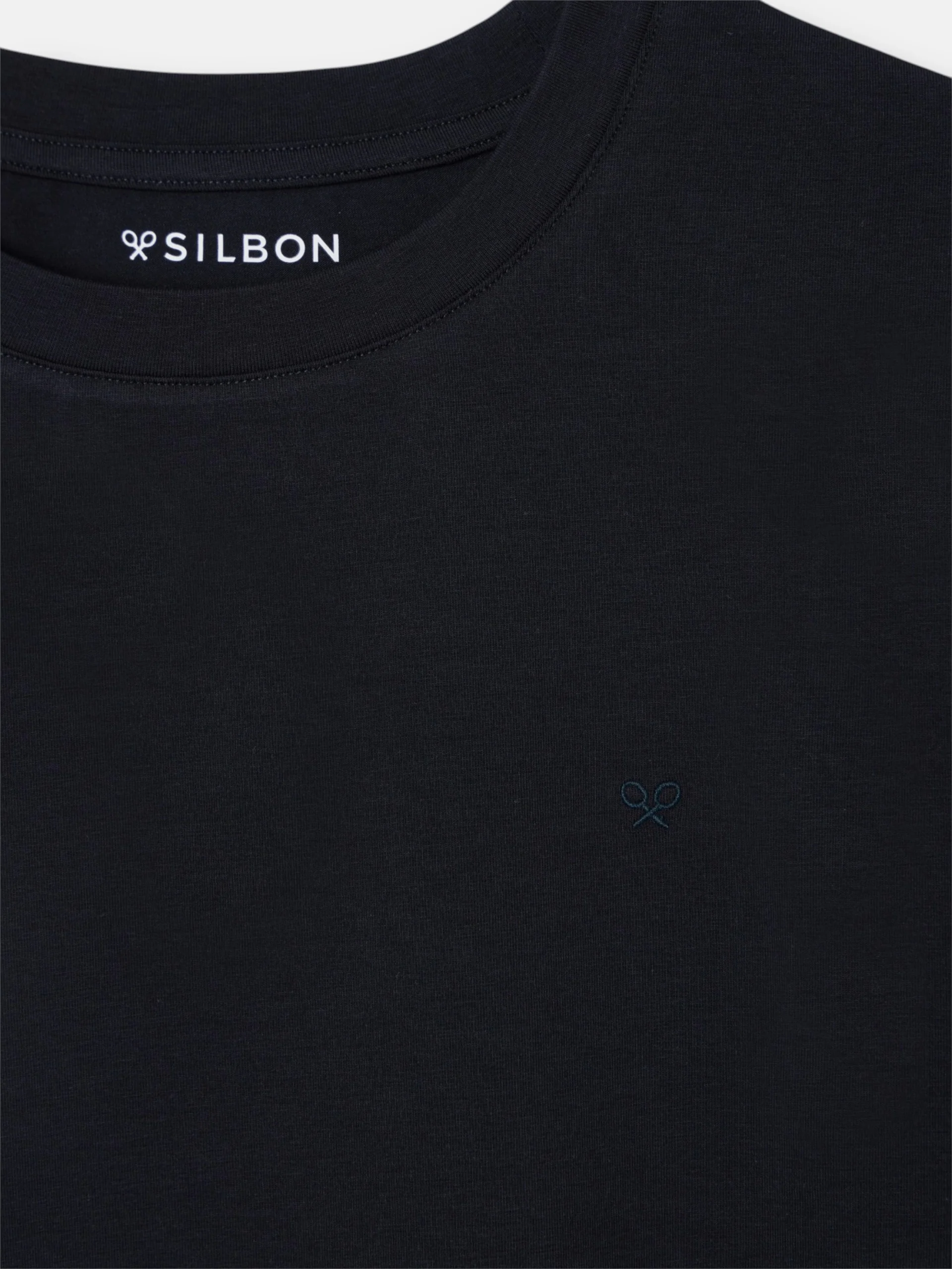 Camiseta slim fit business azul marino - Image 2