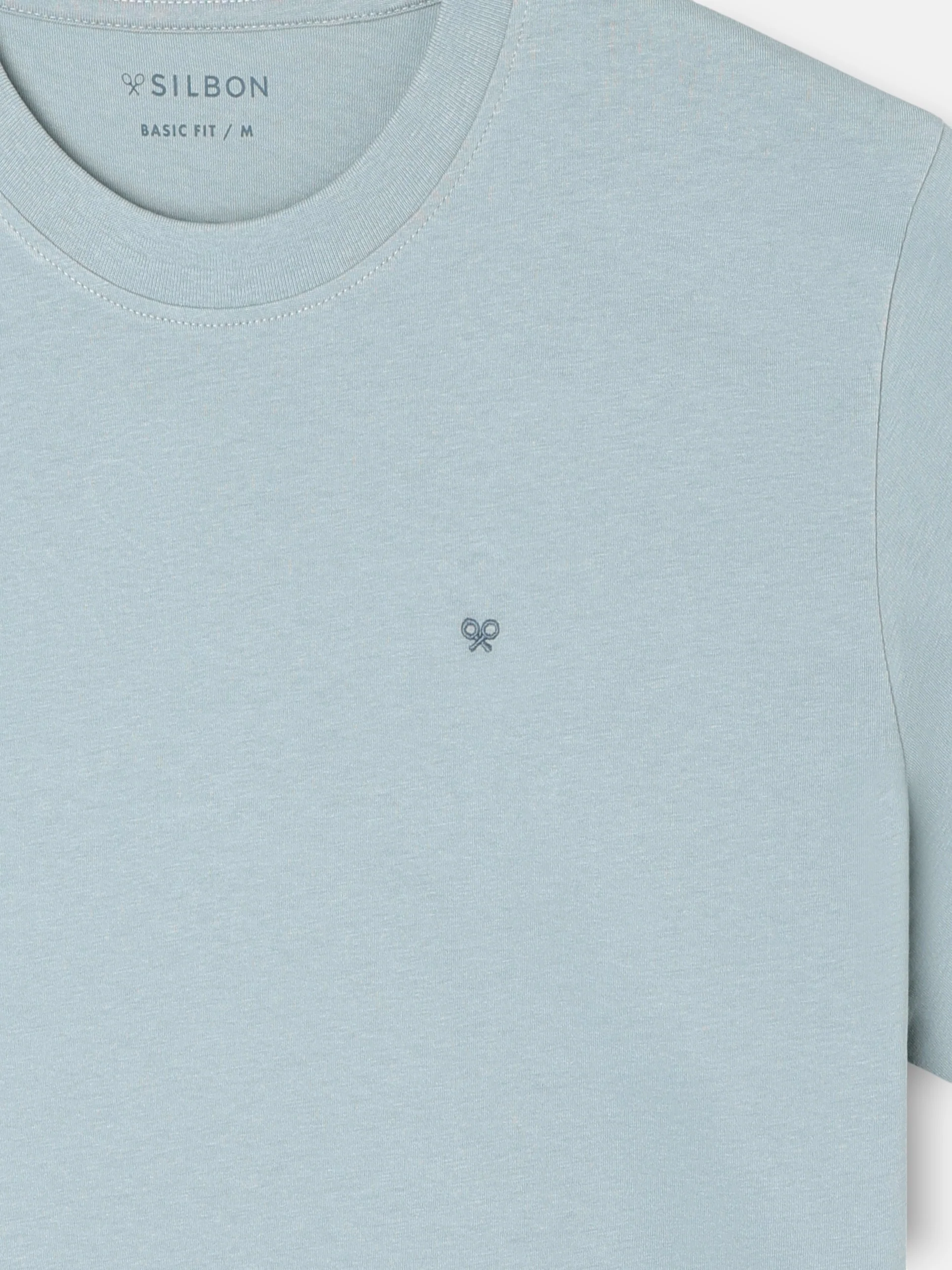 Camiseta slow summer verde gris - Image 8