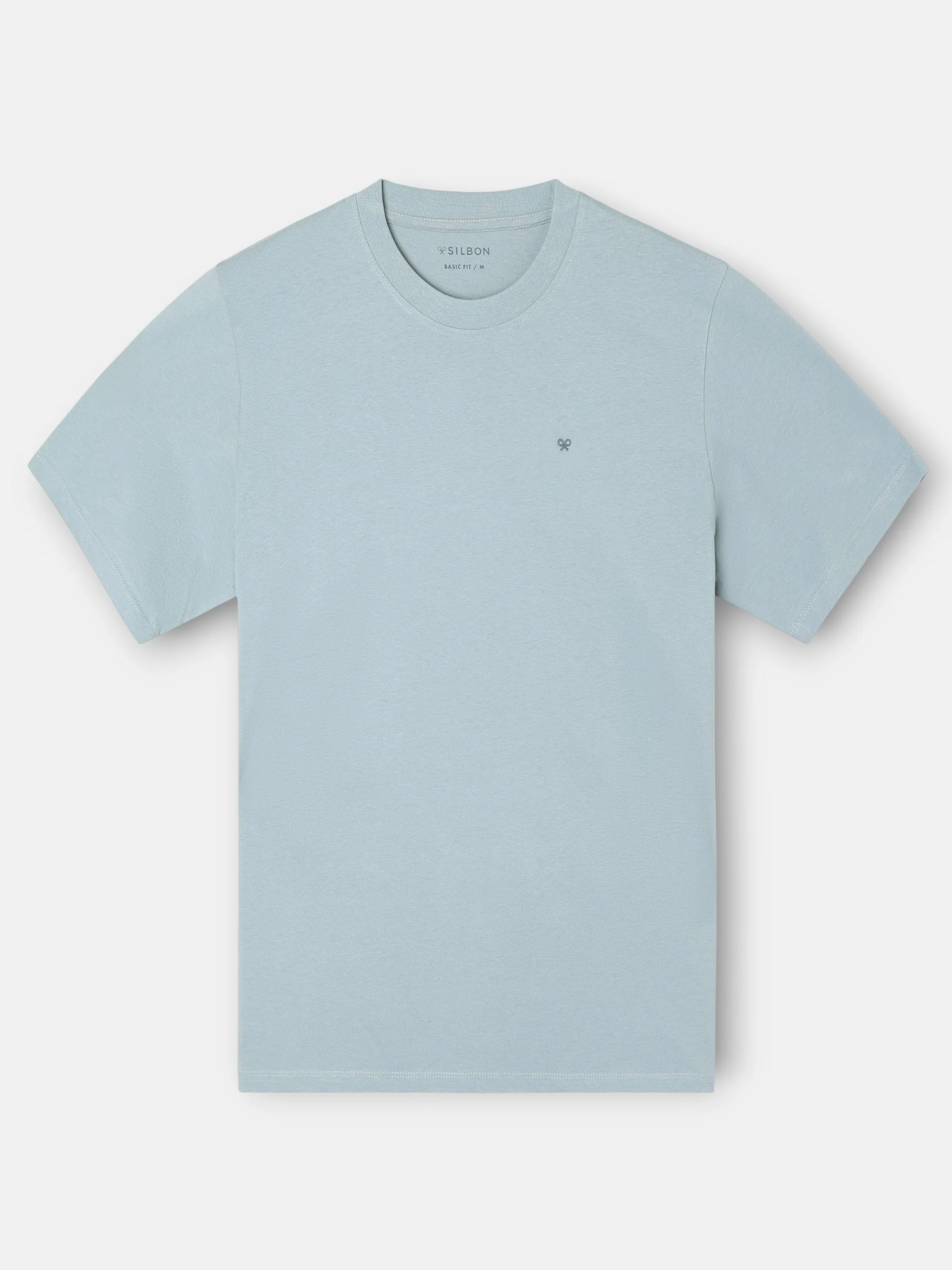 Camiseta slow summer verde gris - Image 9