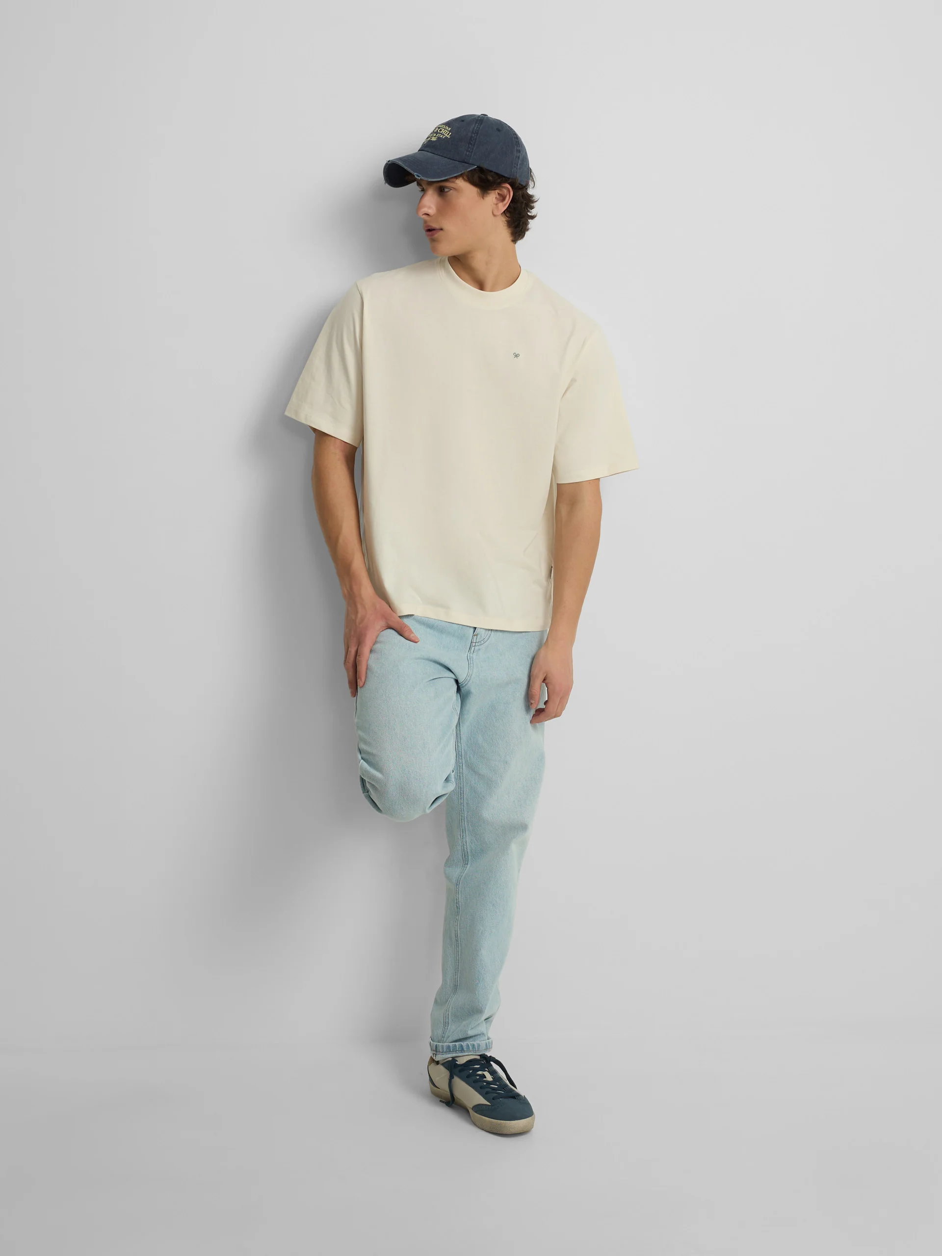 Camiseta special fit le champs crema - Image 8