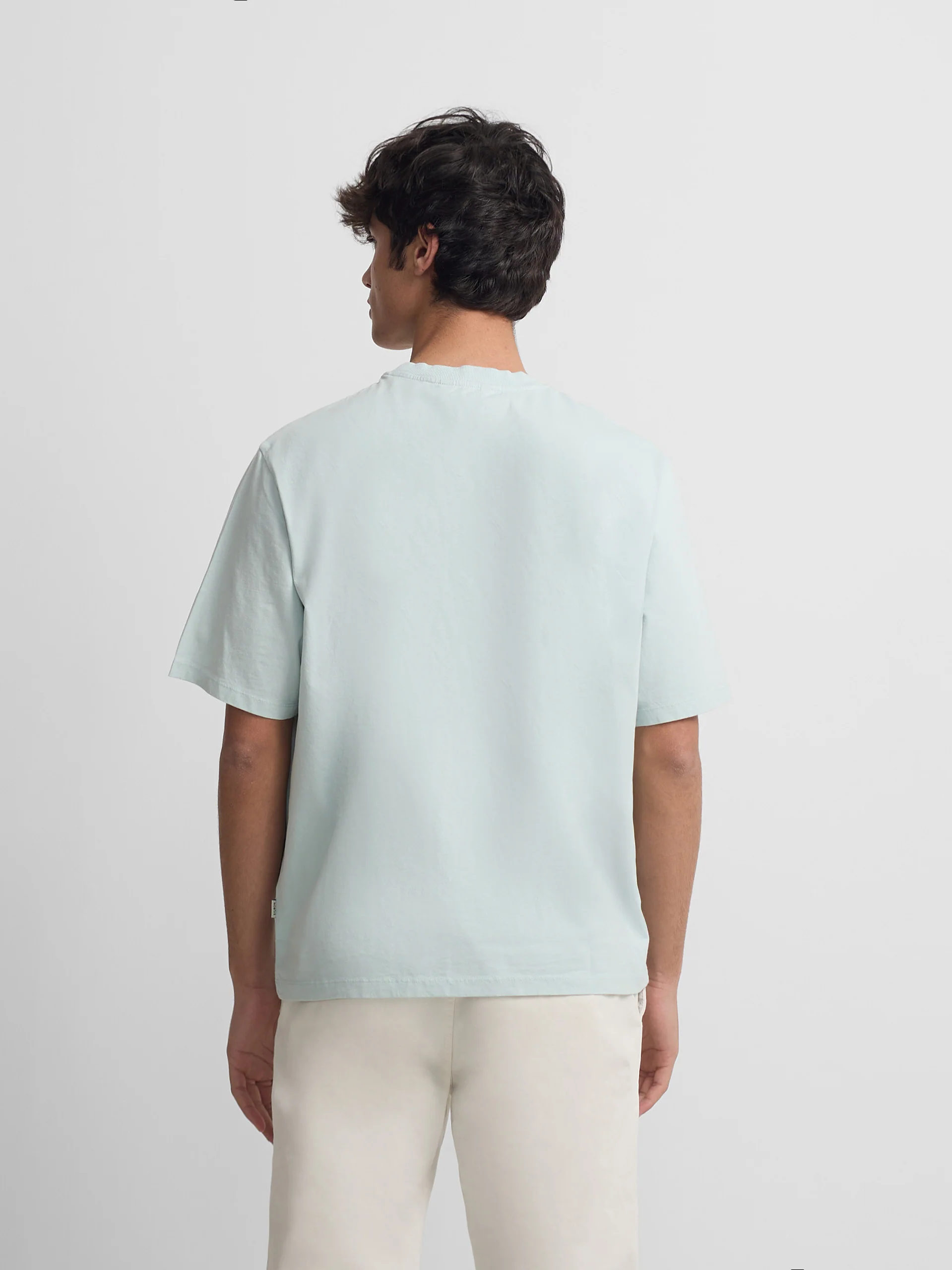 Camiseta special fit minilogo parche aguamarina - Image 4