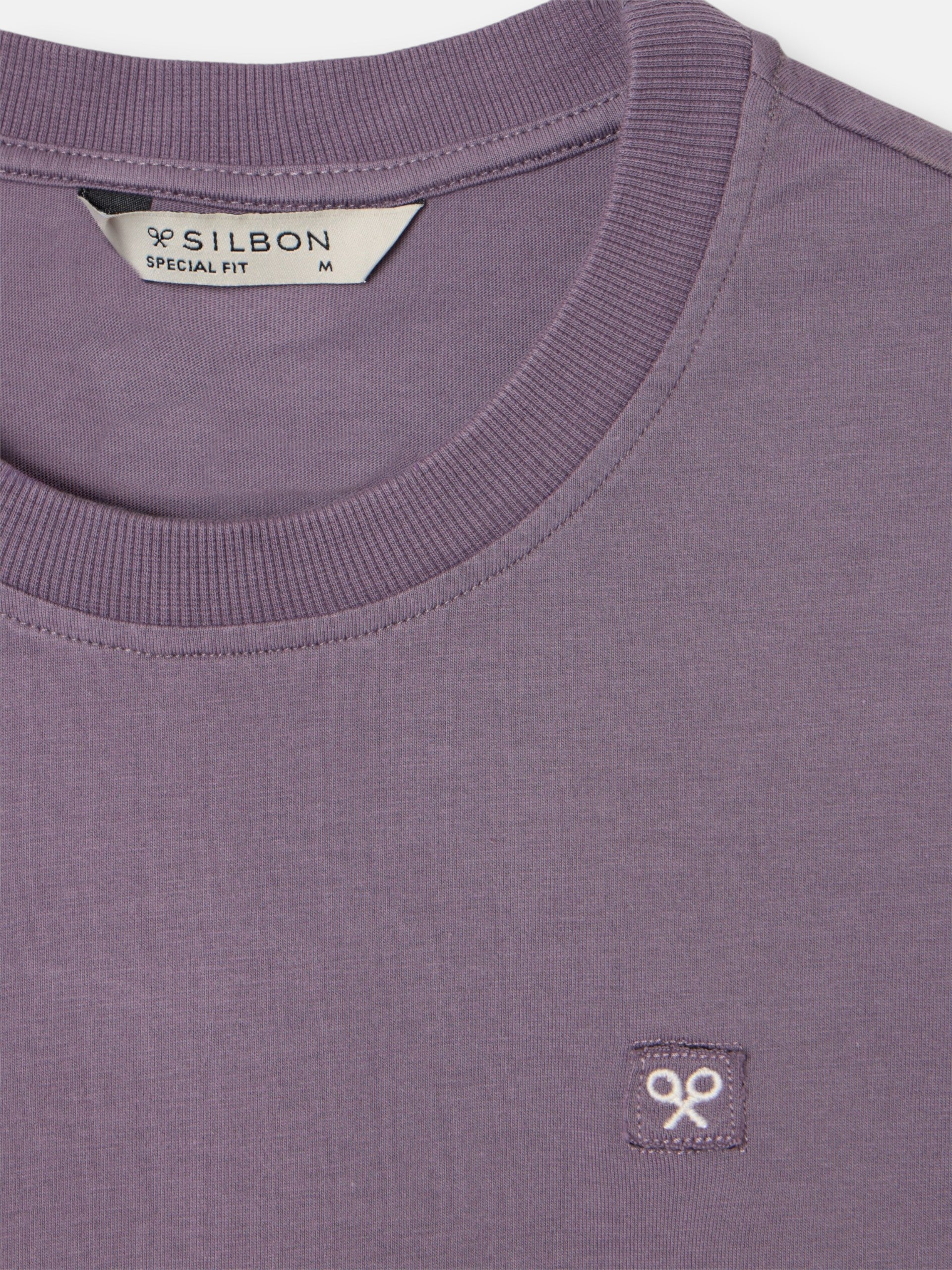 Camiseta special fit minilogo parche purpura - Image 2