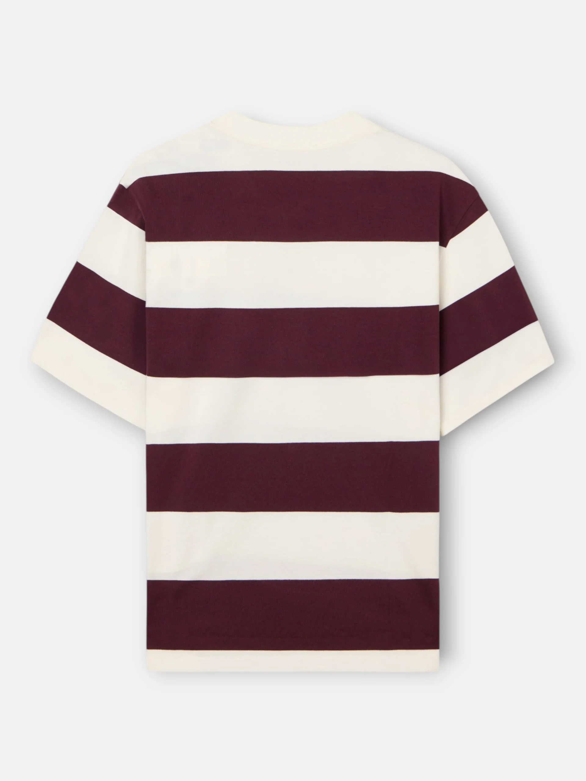 Camiseta special fit raya ancha burdeos - Image 8