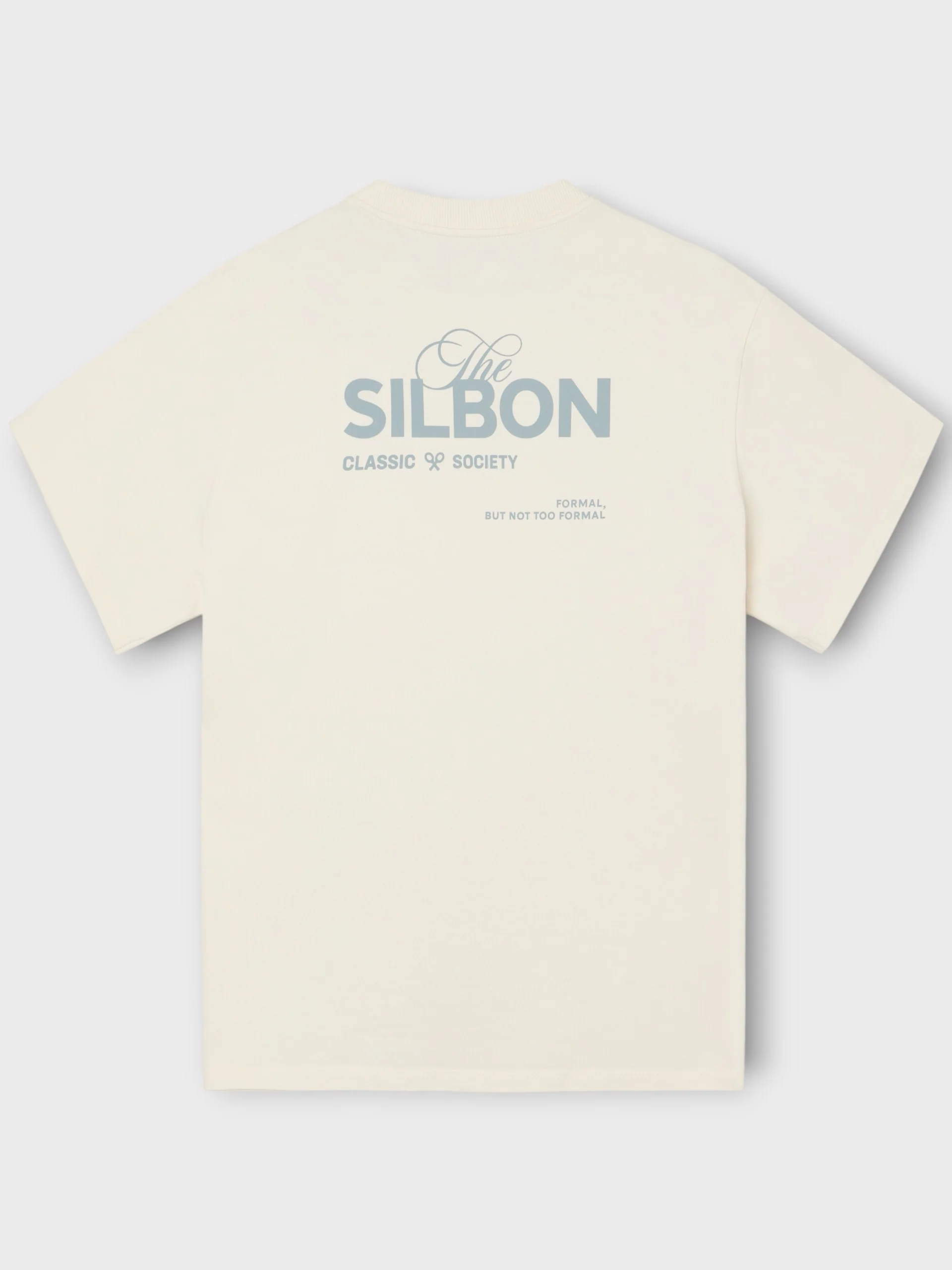 Camiseta special fit Silbon classic society crema - Image 5