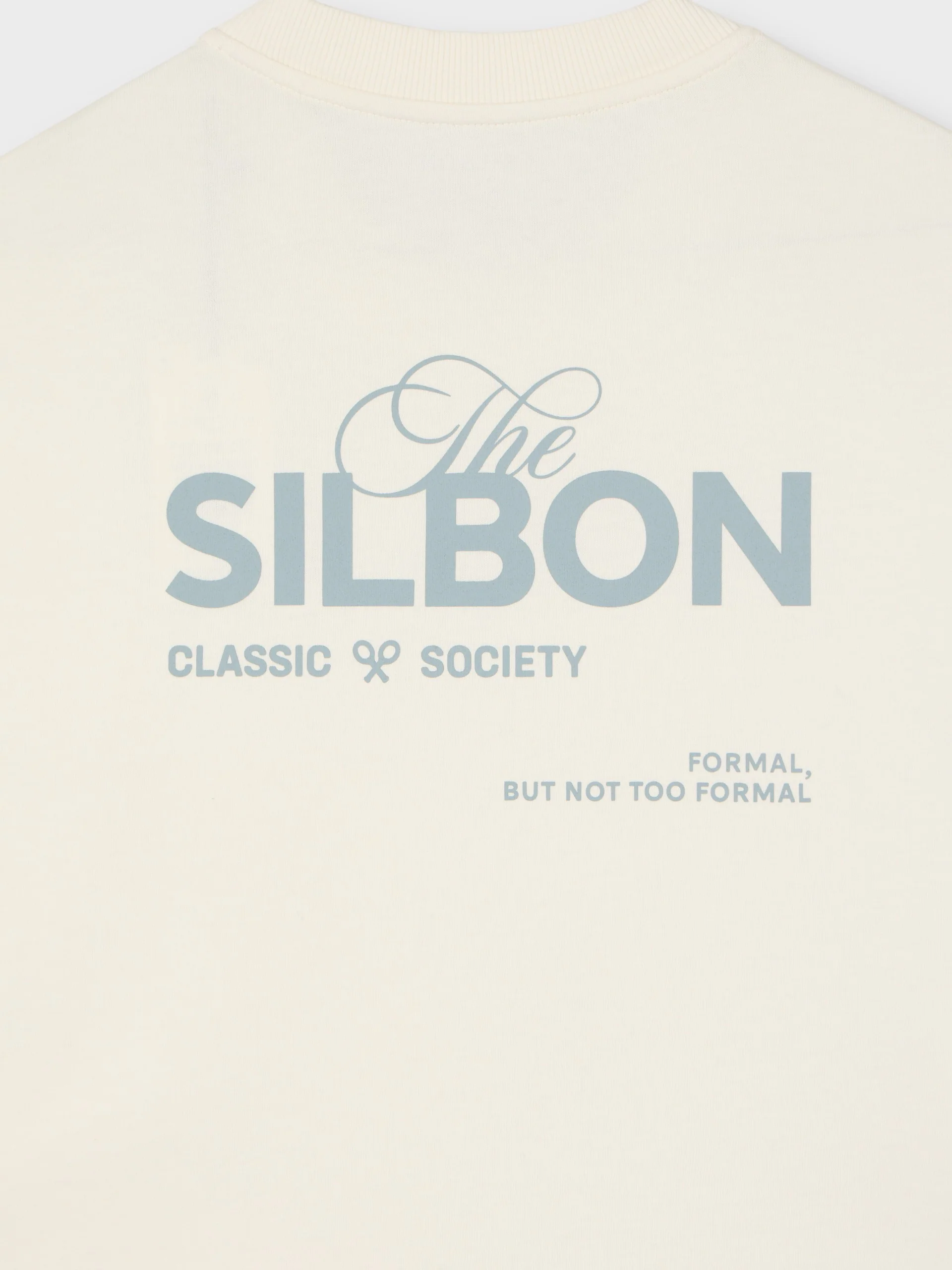 Camiseta special fit Silbon classic society crema - Image 9