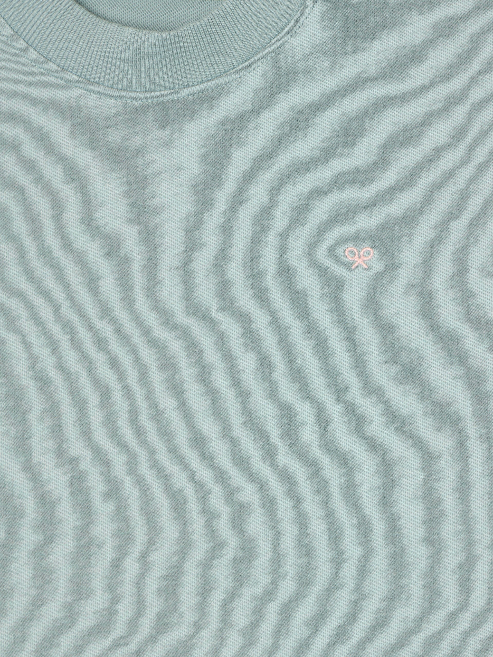 Camiseta special fit Silbon classic society verde gris - Image 2