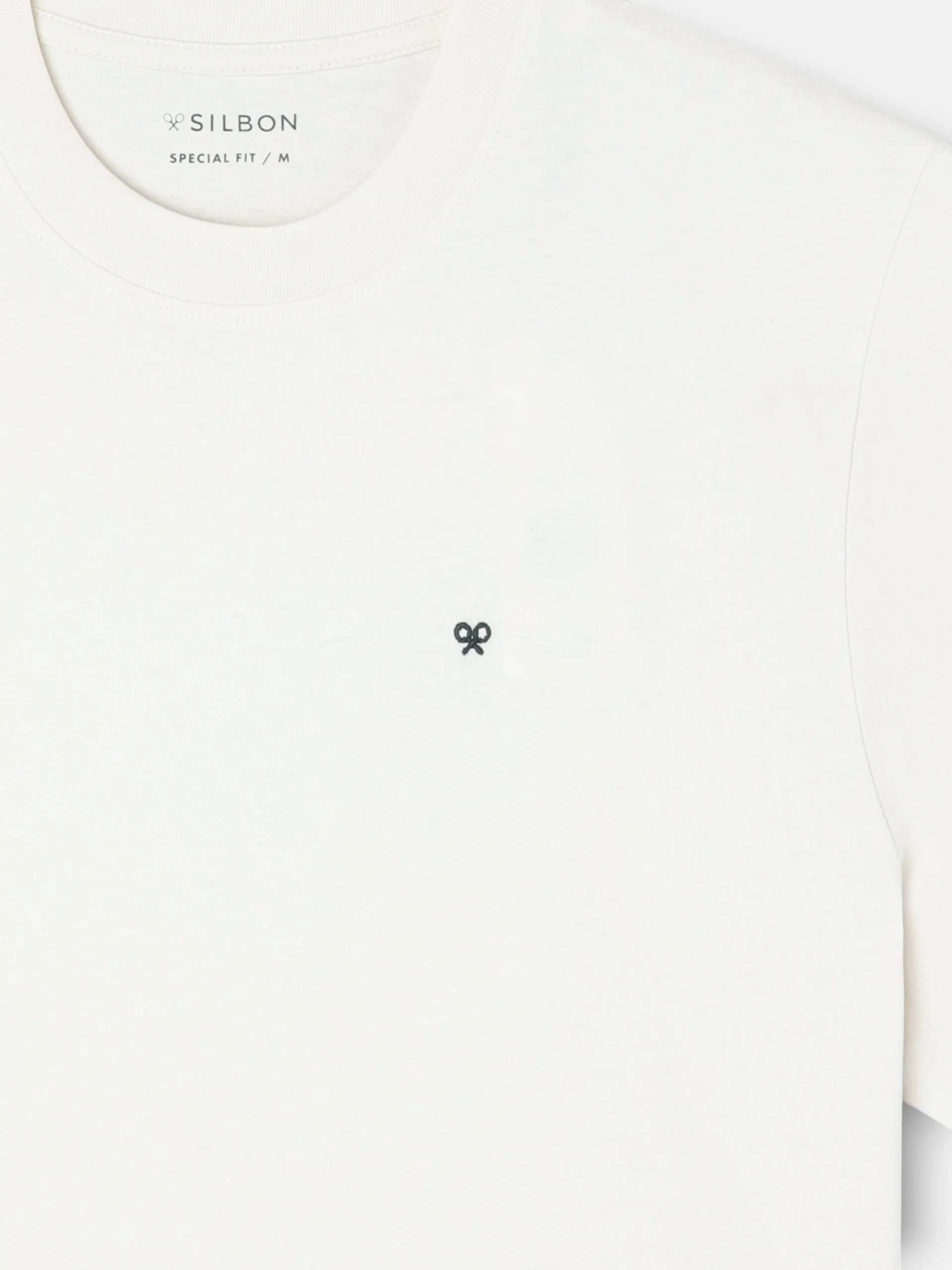 Camiseta special fit silbon plans crema - Image 2