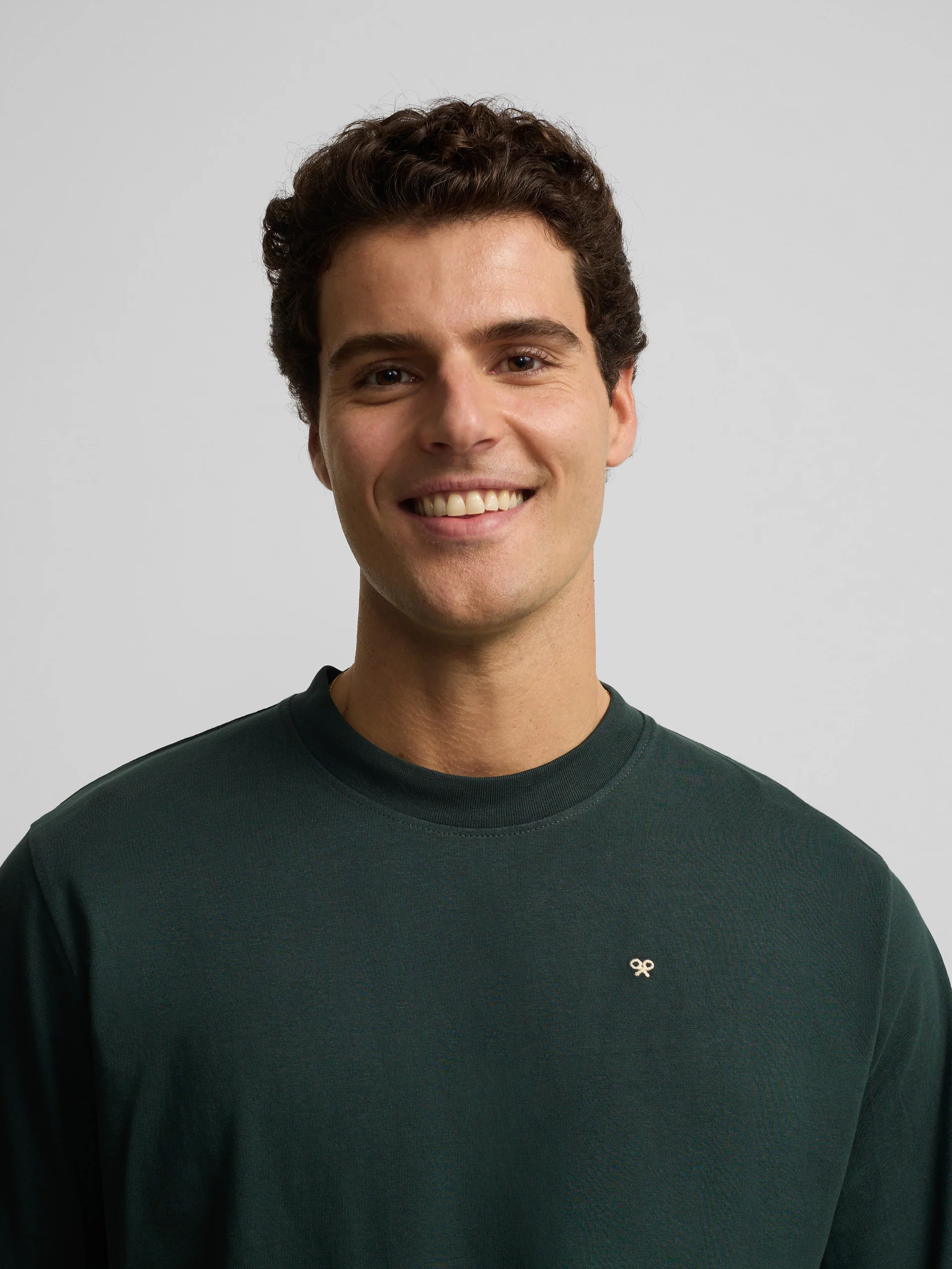 Camiseta special fit silbon plans verde oscuro - Image 3
