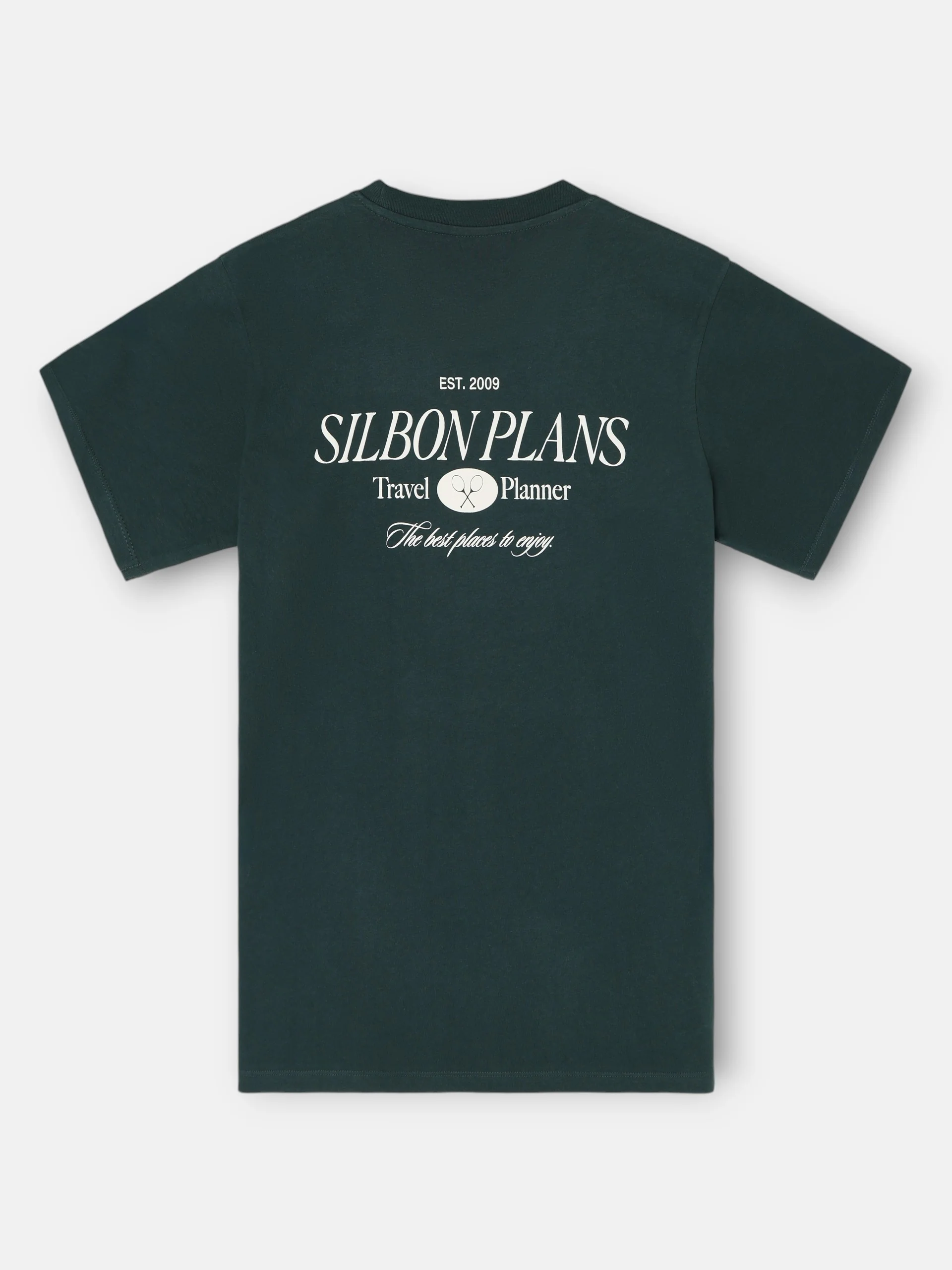 Camiseta special fit silbon plans verde oscuro - Image 4