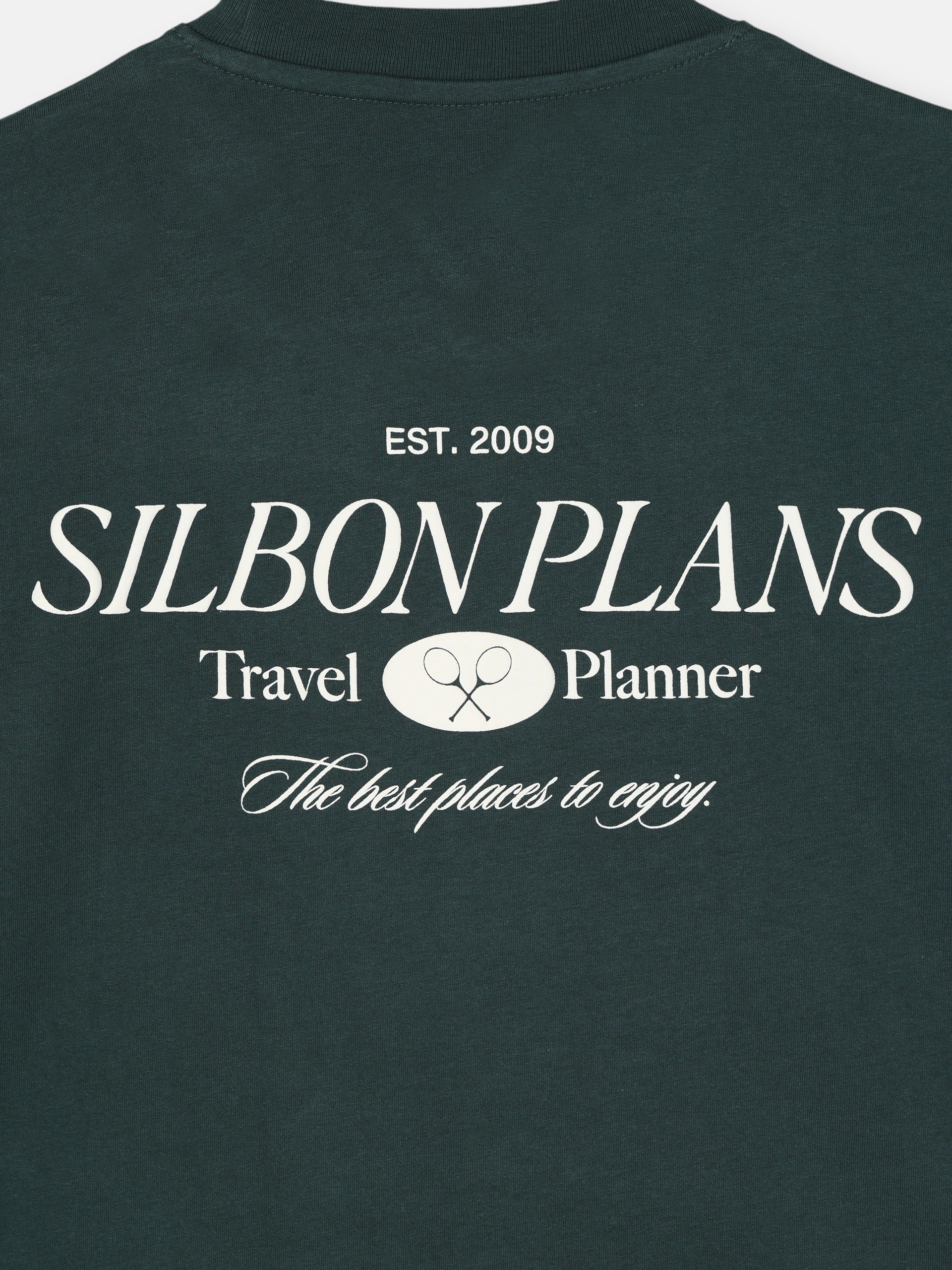 Camiseta special fit silbon plans verde oscuro - Image 6