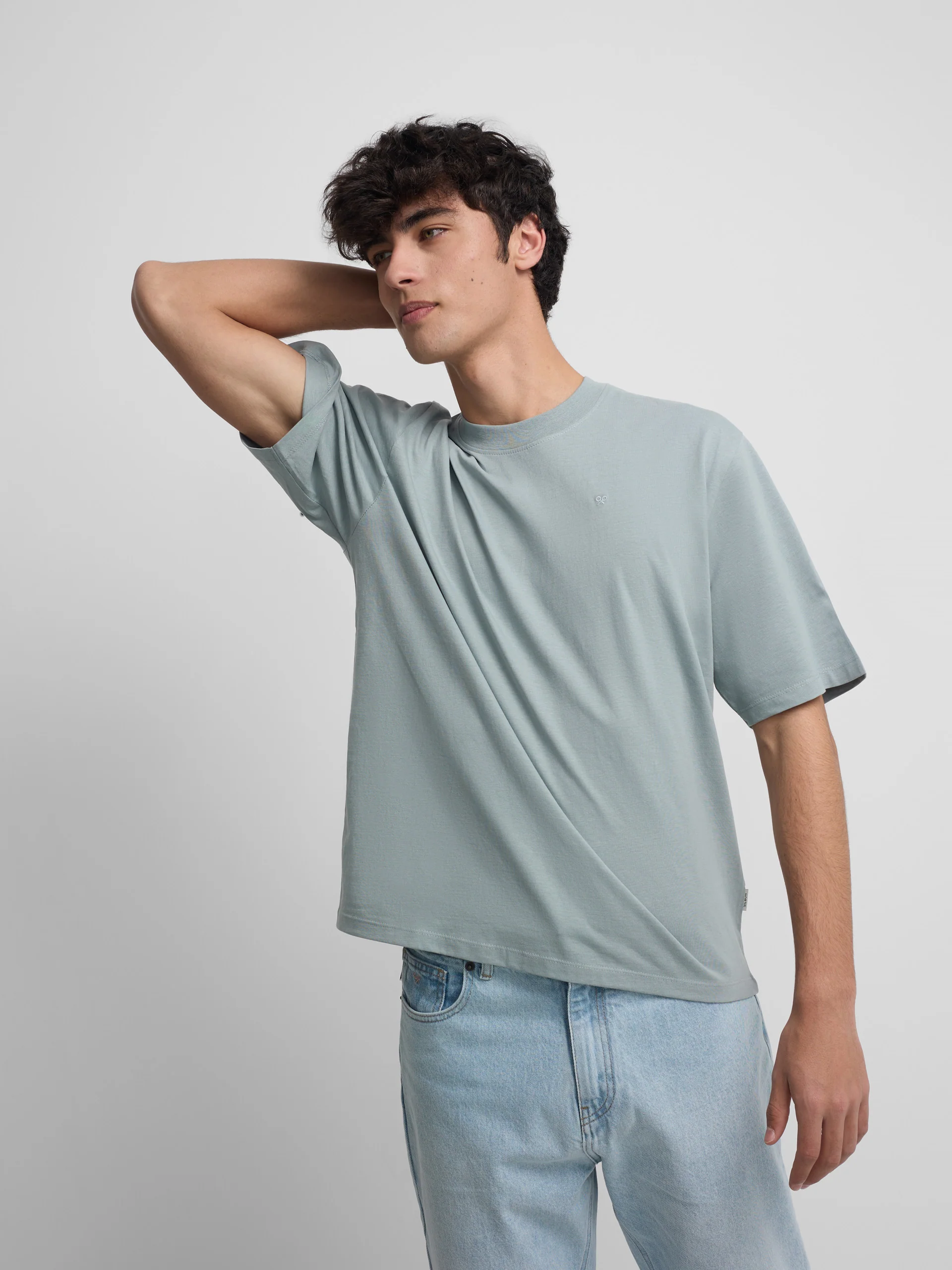 Camiseta special fit Silbon sunset party aguamarina - Image 4