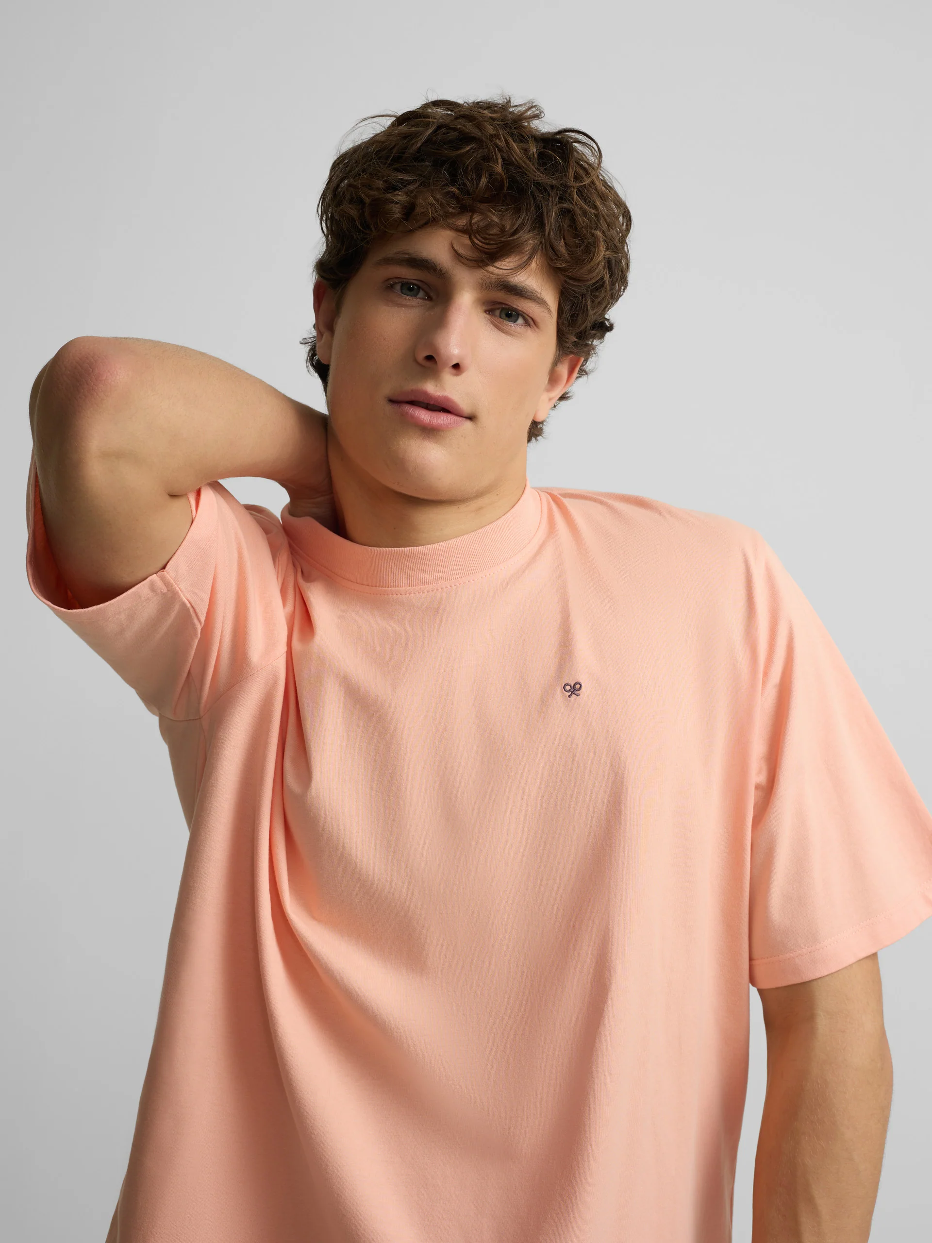 Camiseta special fit Silbon sunset party coral - Image 6