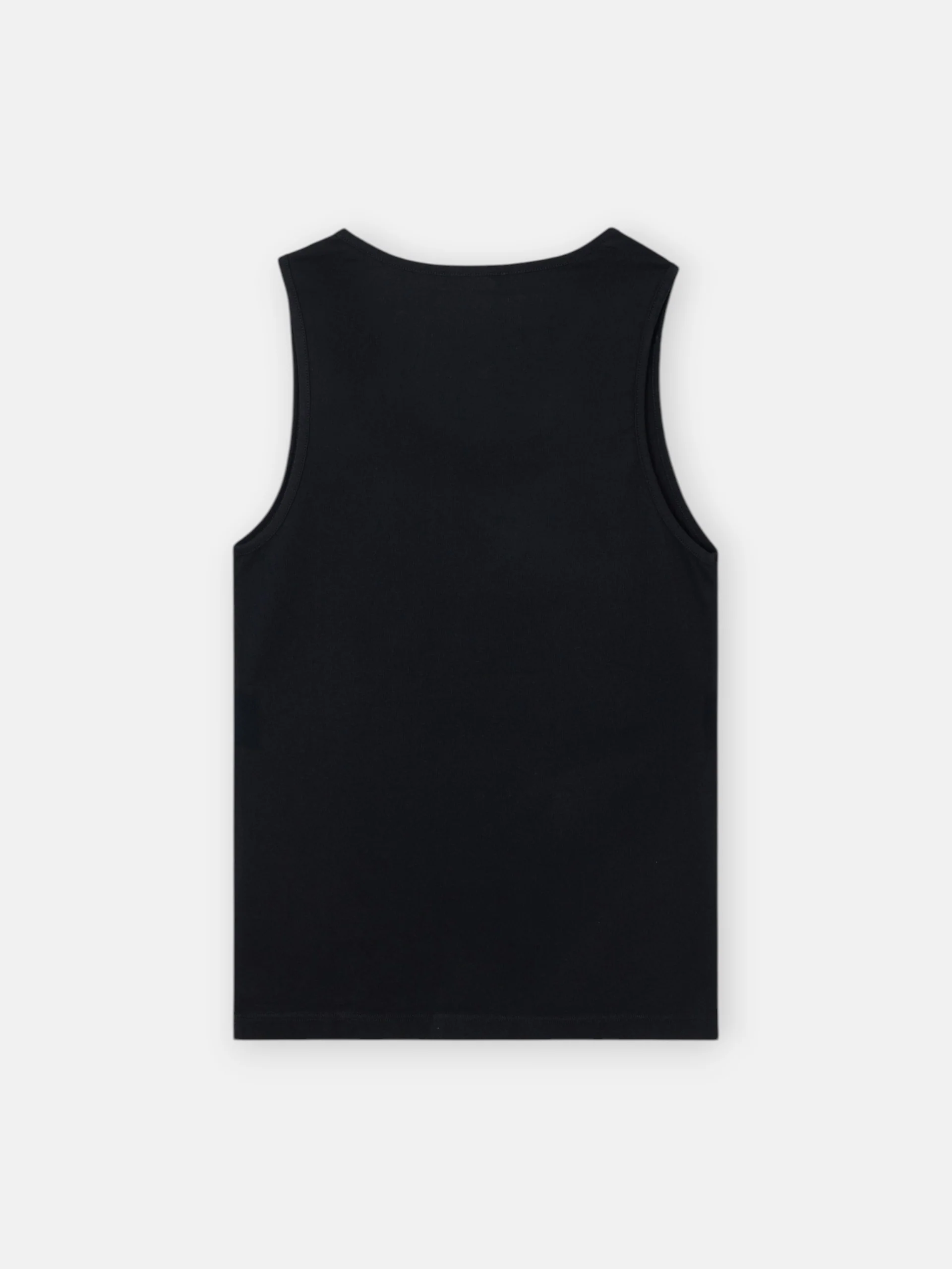 Camiseta tank woman negra aplicacion perla - Image 7