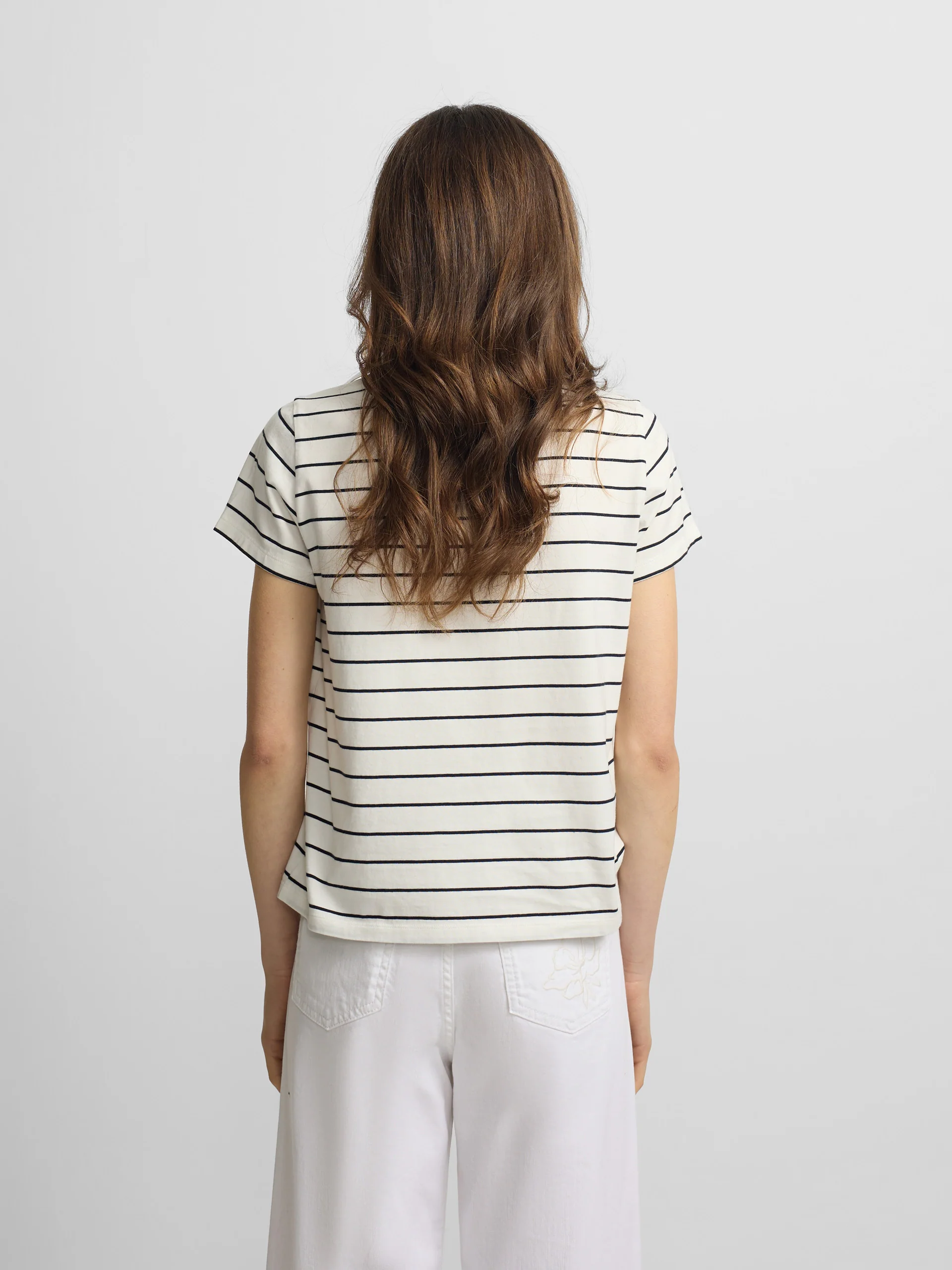 Camiseta woman aplique silbon bandana azul - Image 3