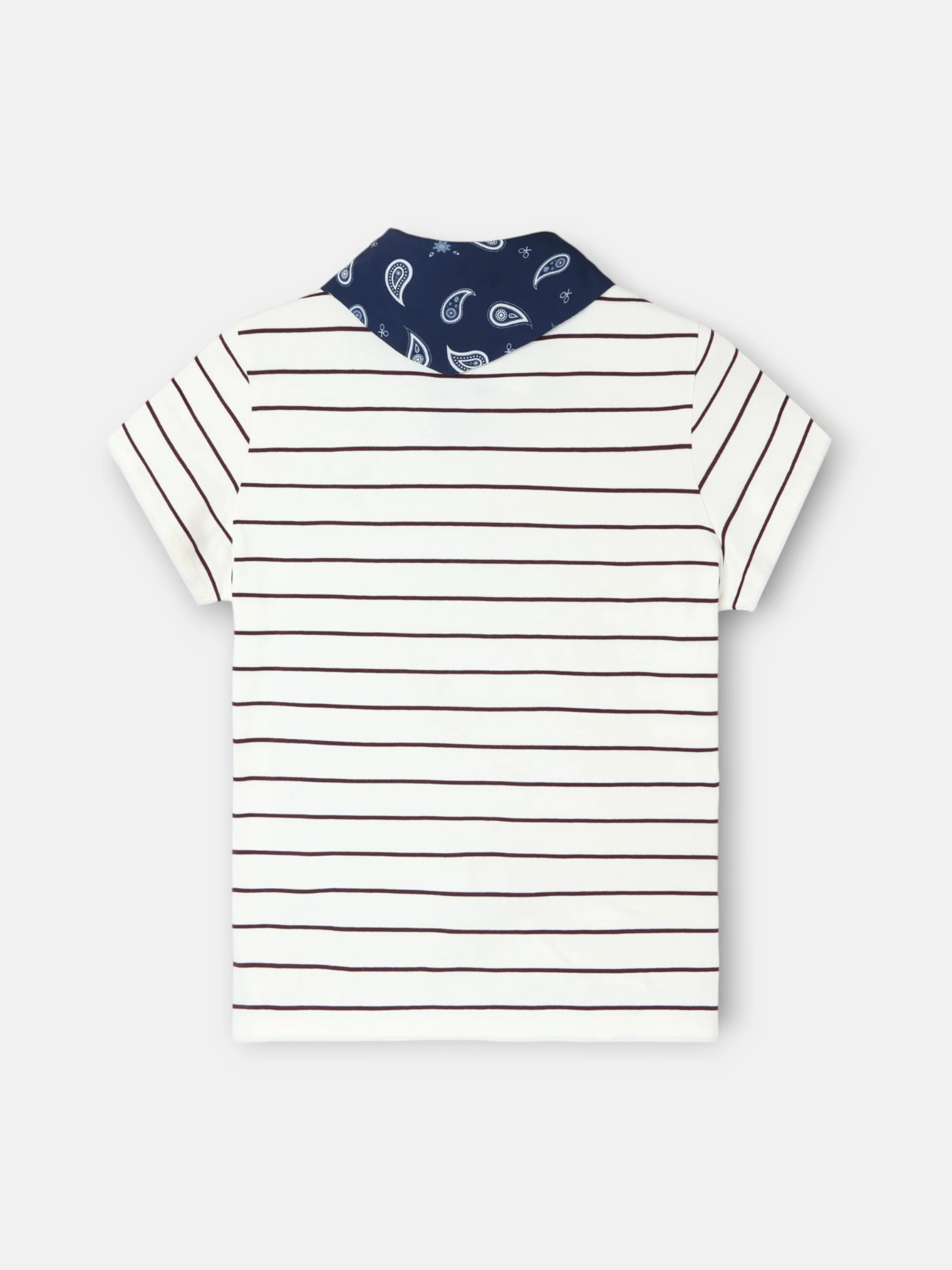 Camiseta woman aplique silbon bandana morada - Image 9