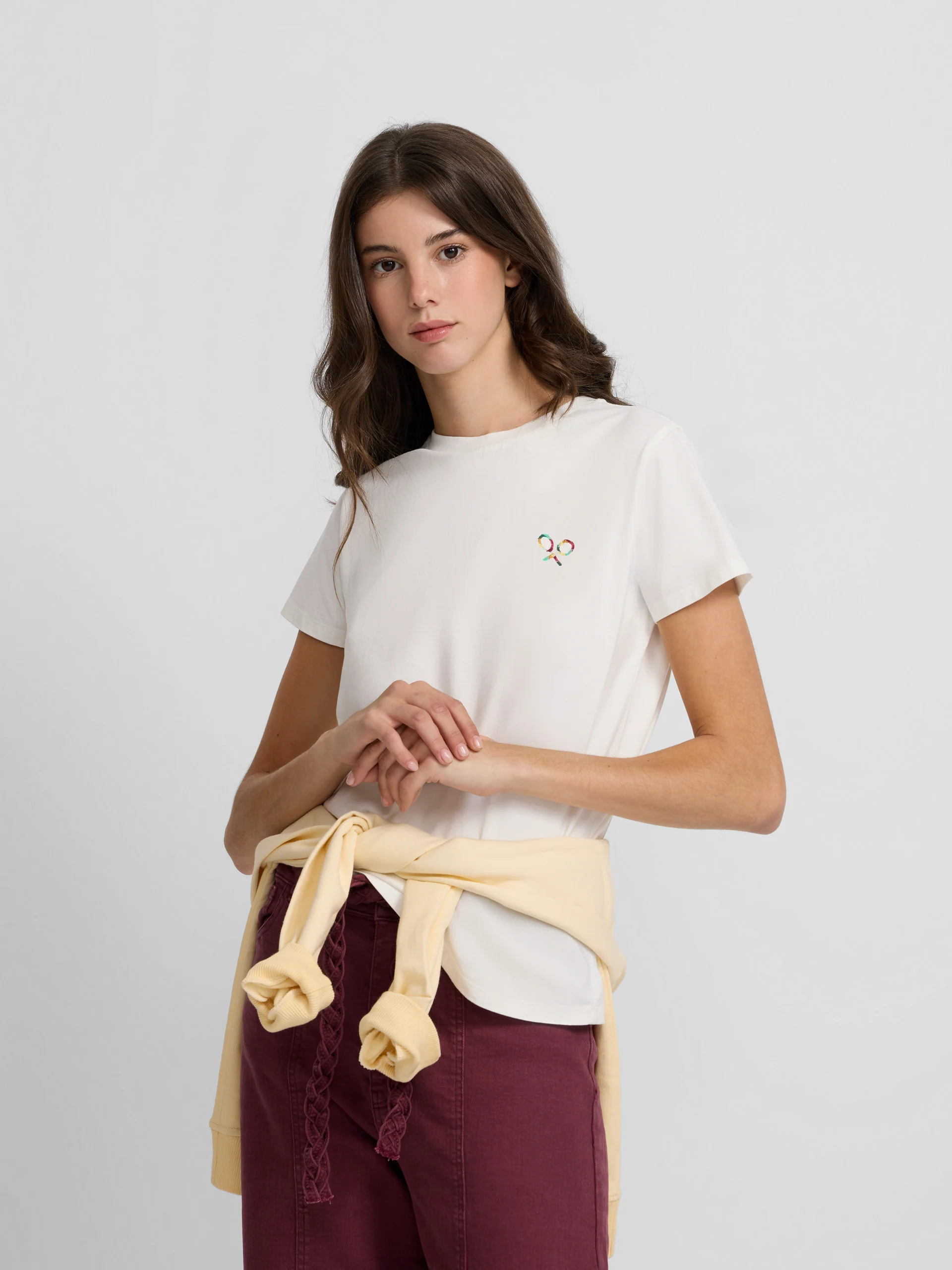 Camiseta woman break the routine blanca - Image 4