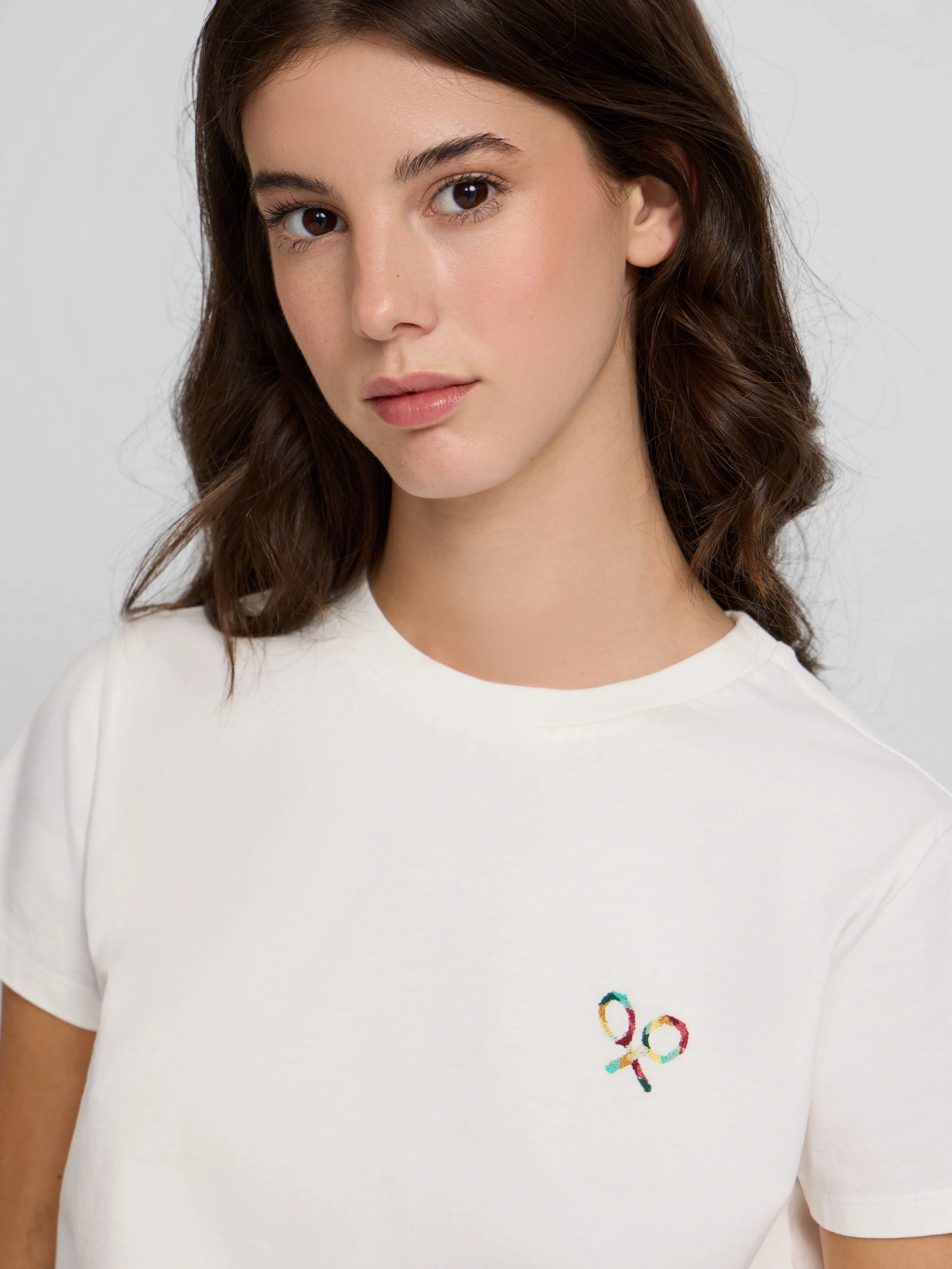 Camiseta woman break the routine blanca - Image 5