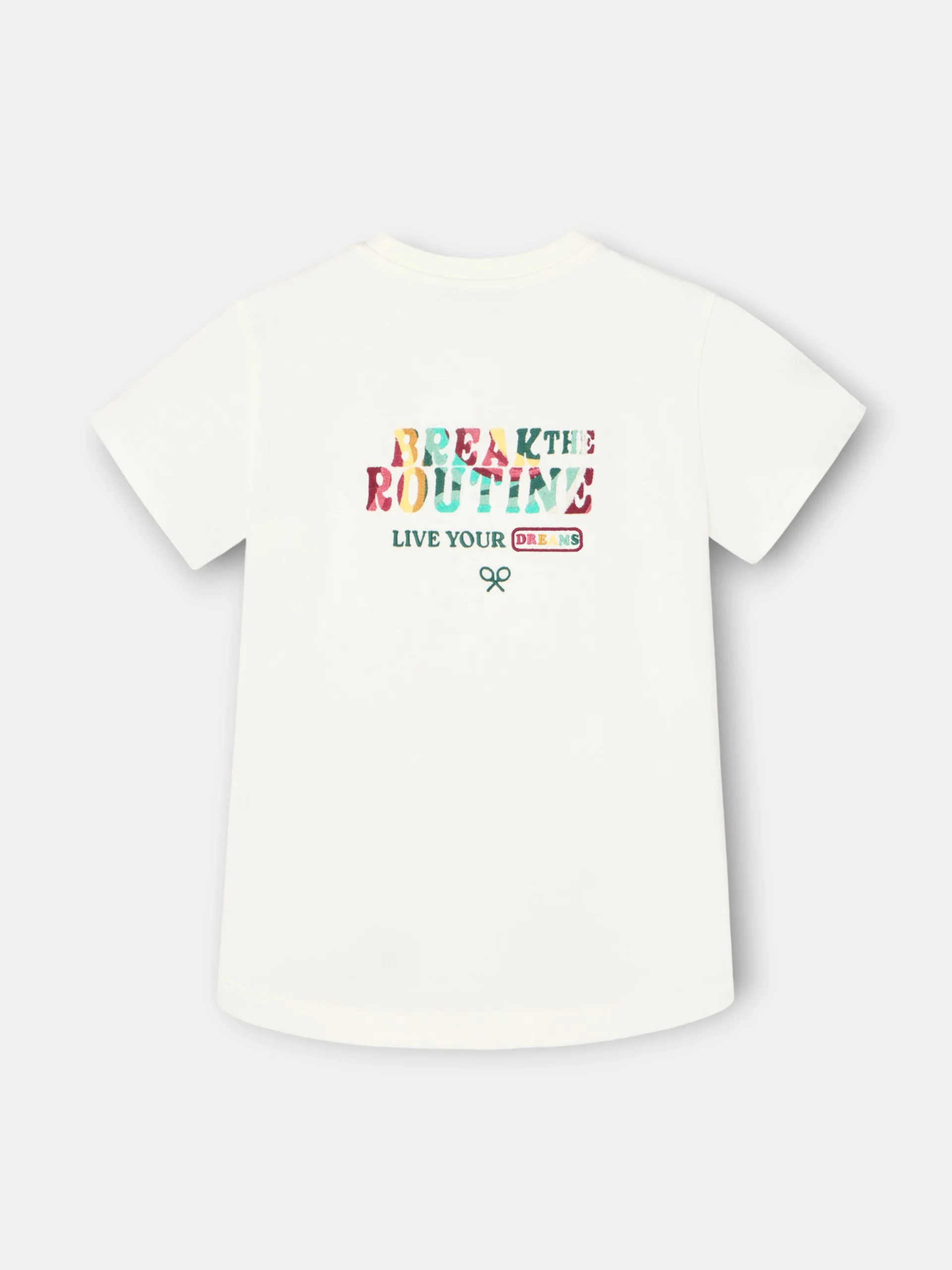 Camiseta woman break the routine blanca - Image 7