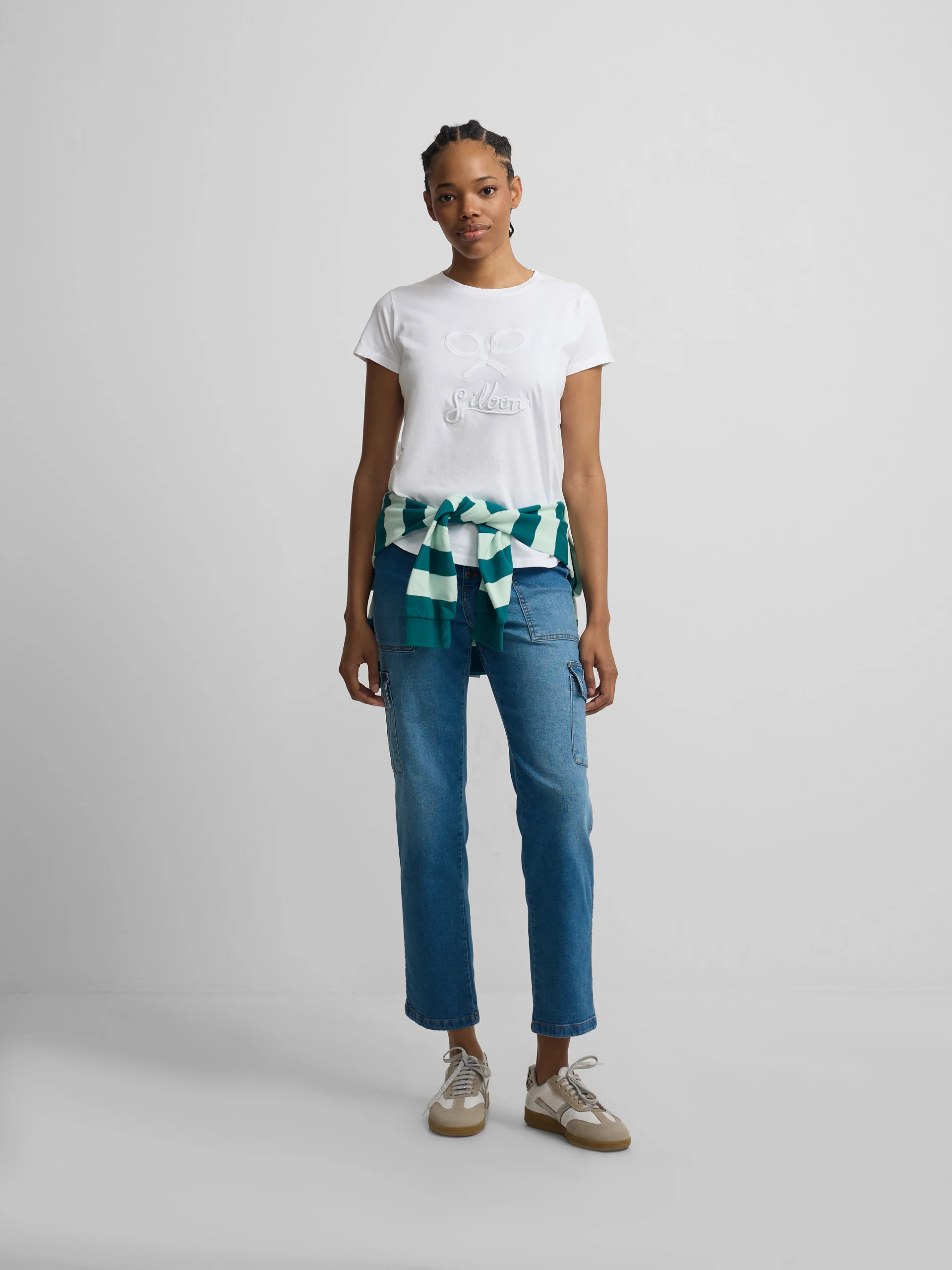Camiseta woman clasica blanca - Image 4