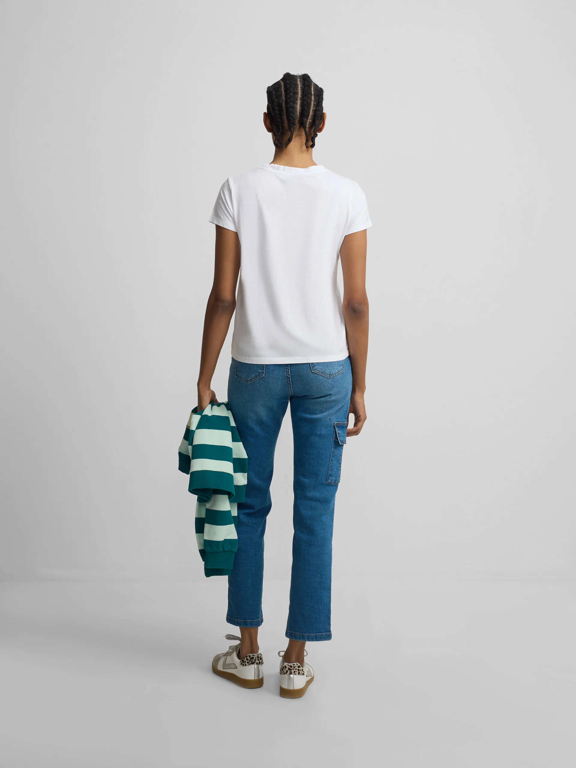 Camiseta woman clasica blanca - Image 5