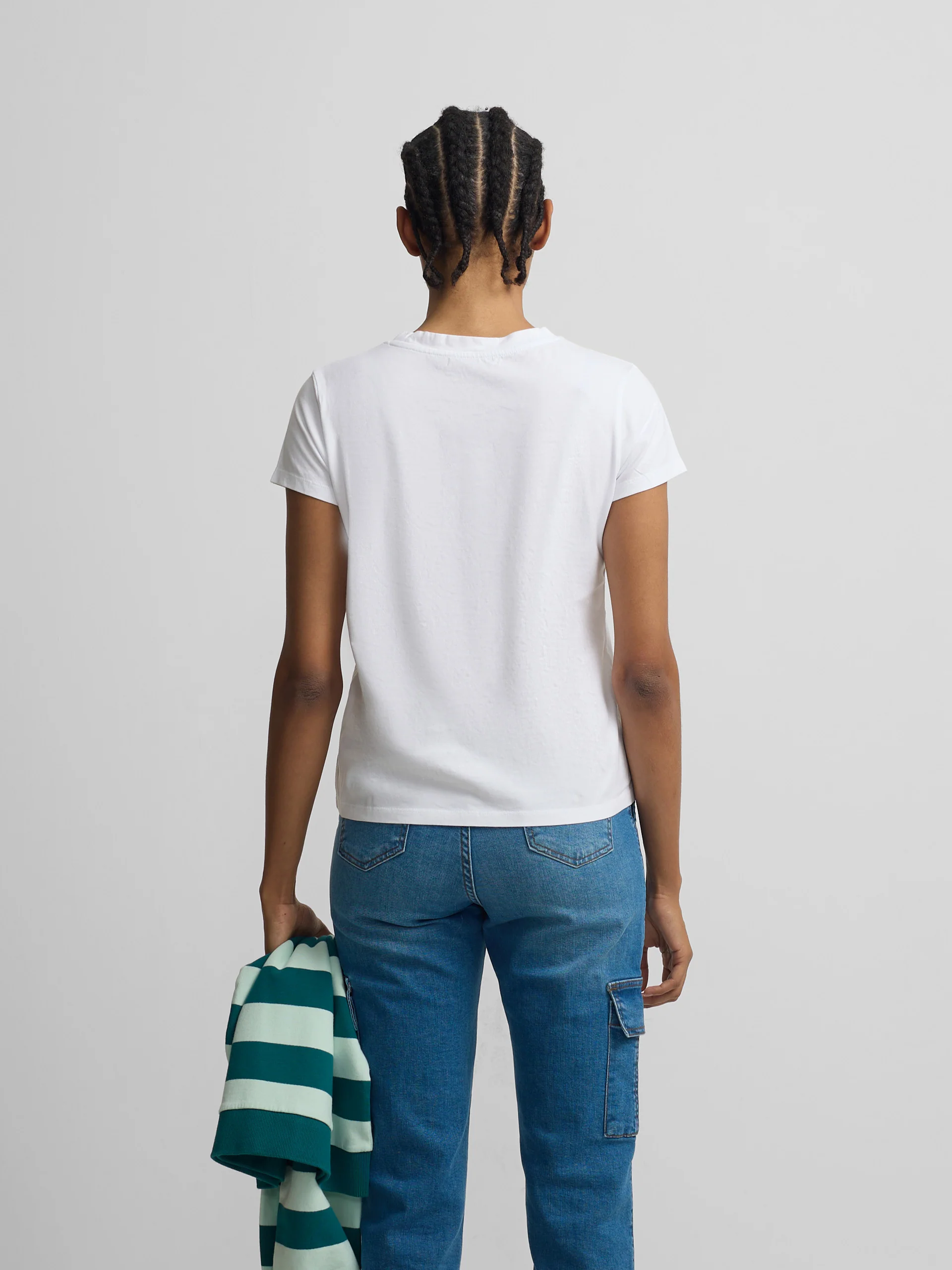 Camiseta woman clasica blanca - Image 6