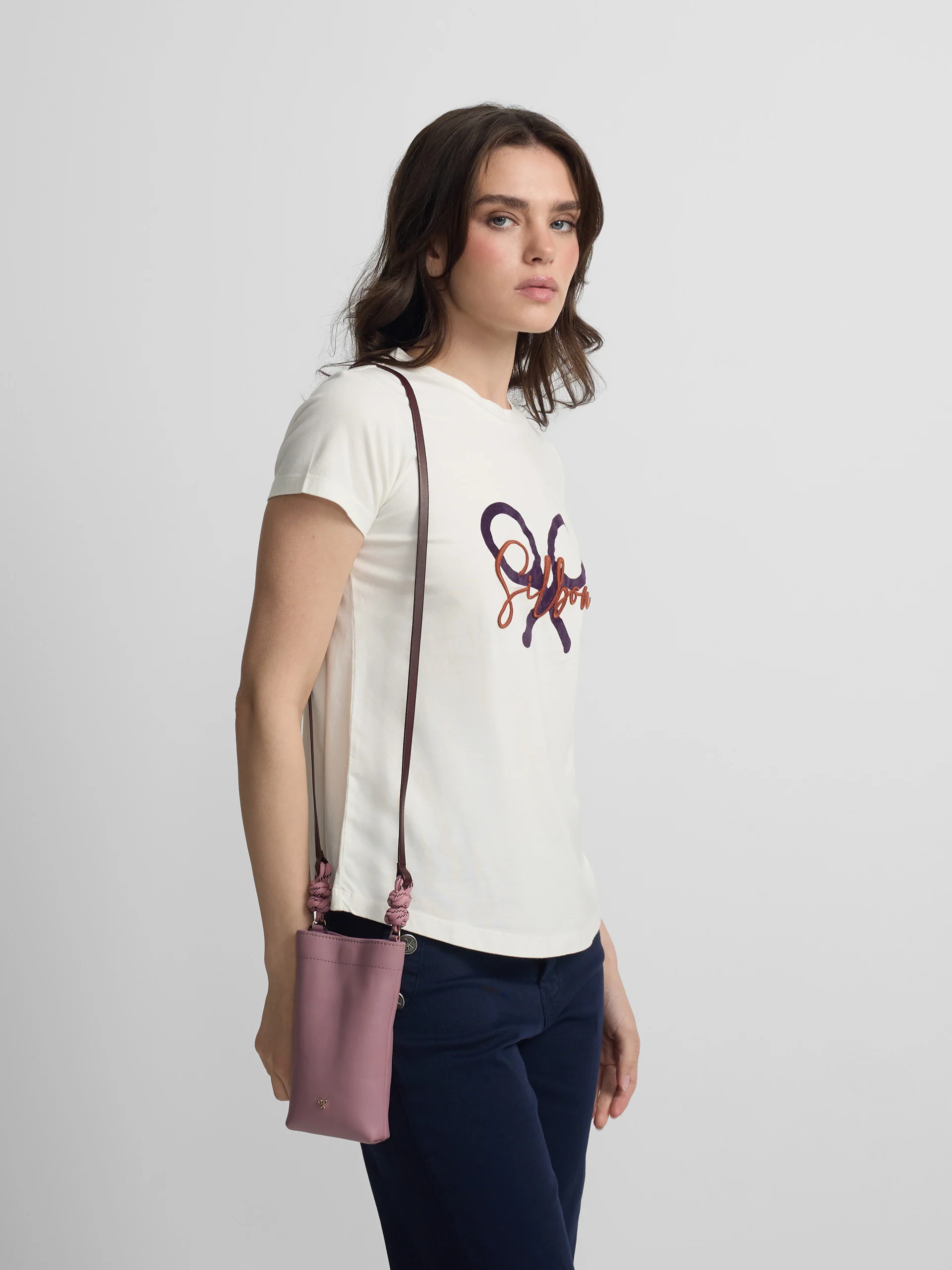 Camiseta woman clasica crudo - Image 3