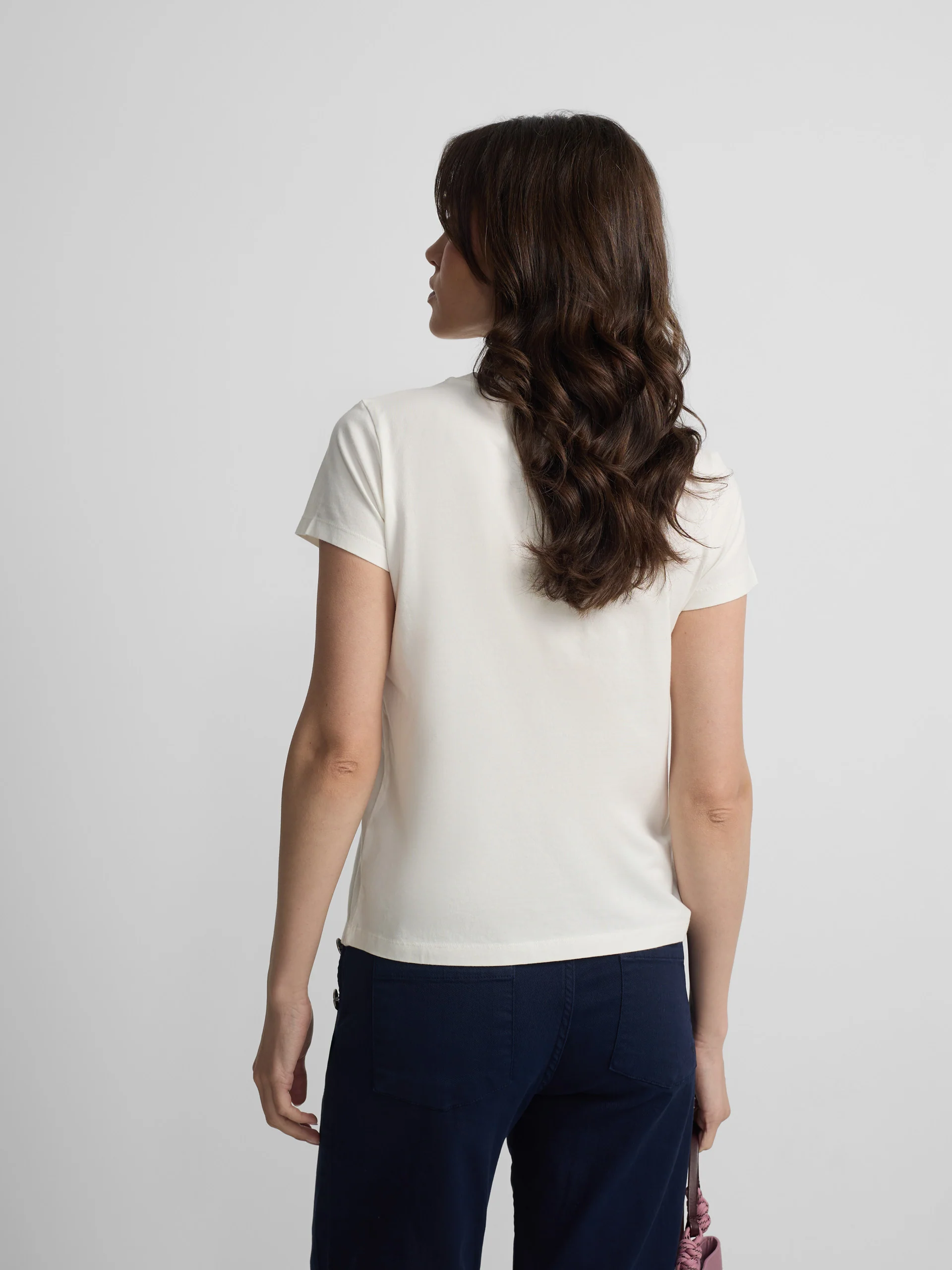 Camiseta woman clasica crudo - Image 4