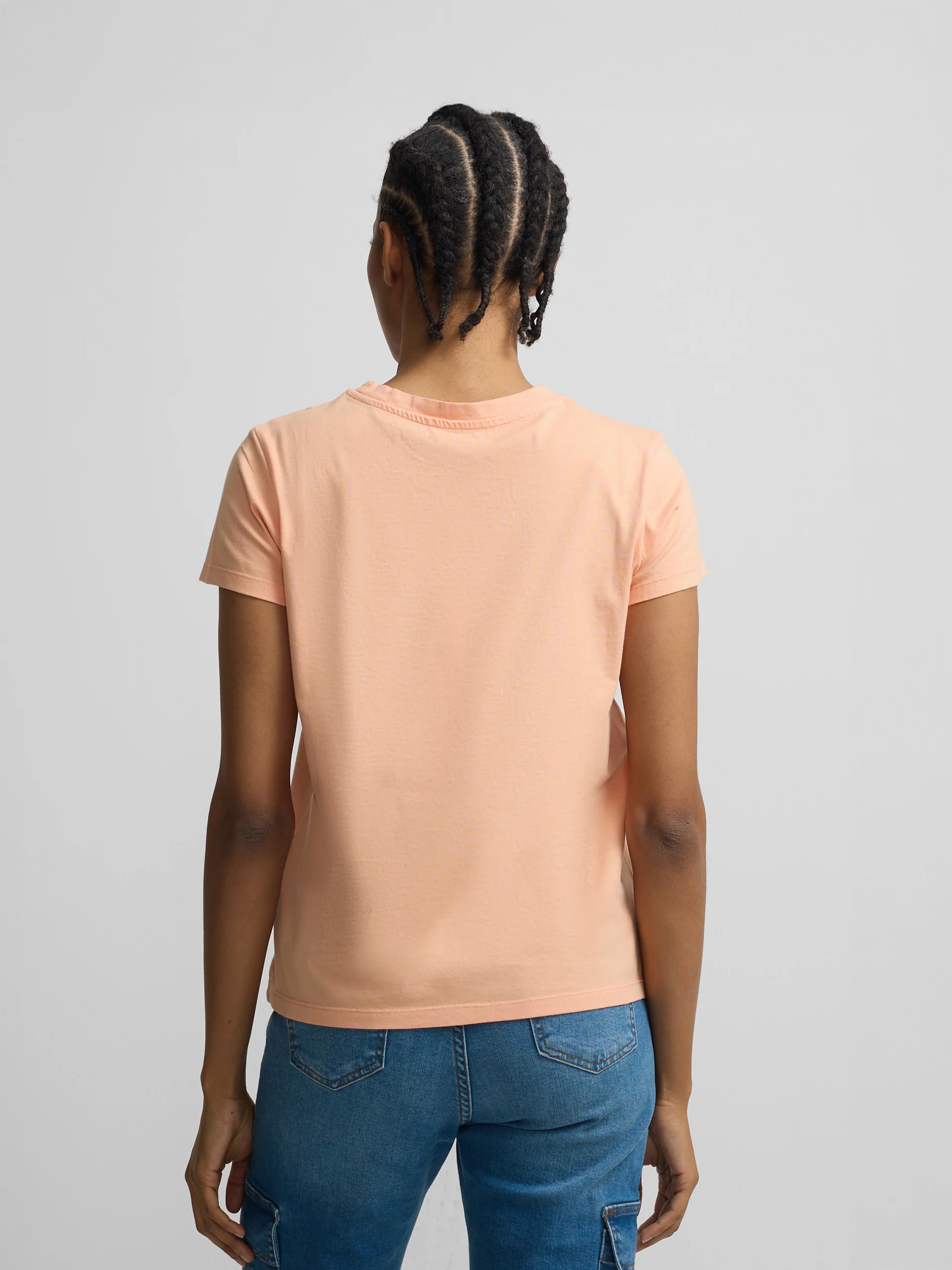 Camiseta woman clasica naranja - Image 4