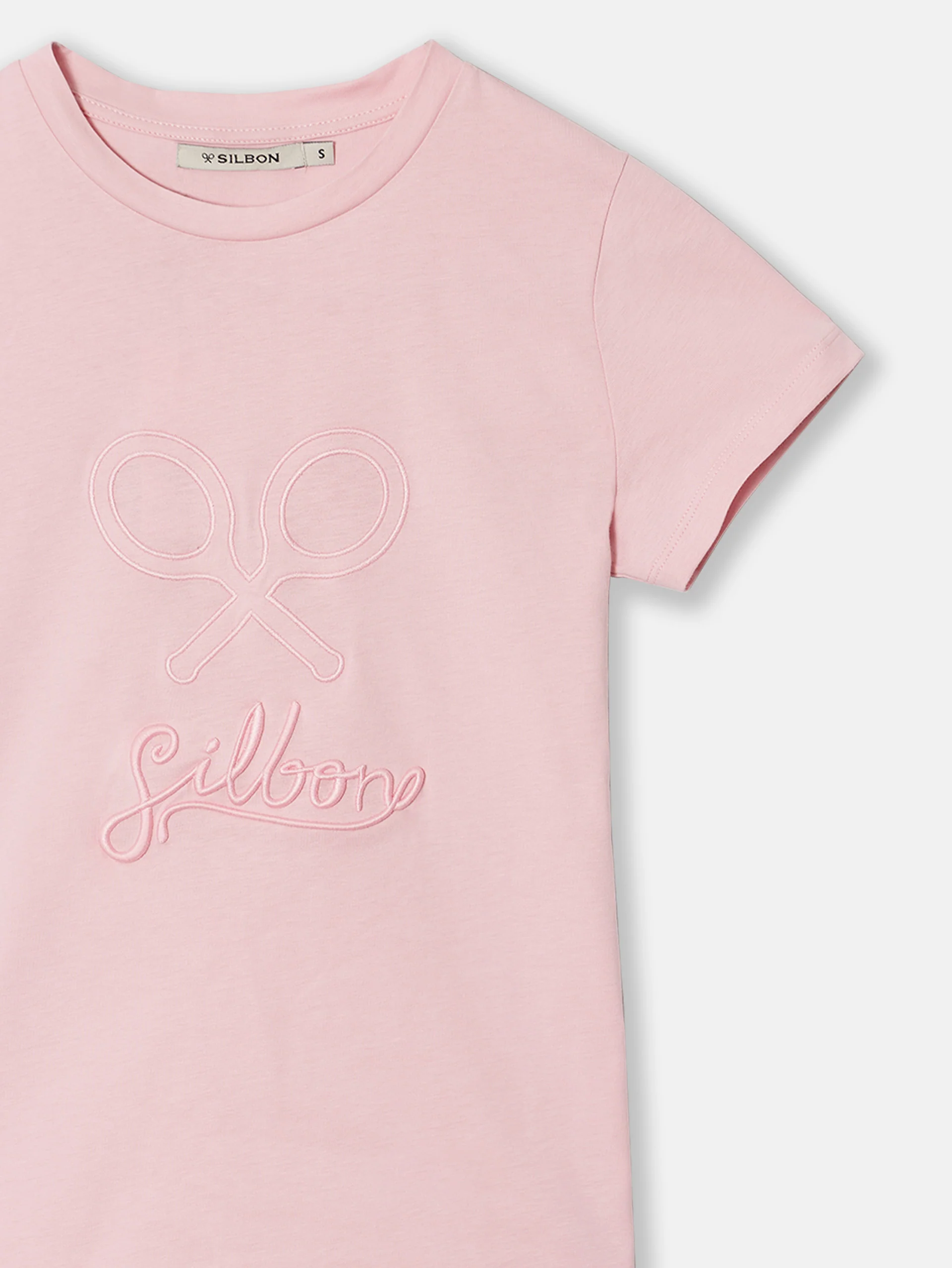 Camiseta woman clasica rosa claro - Image 7