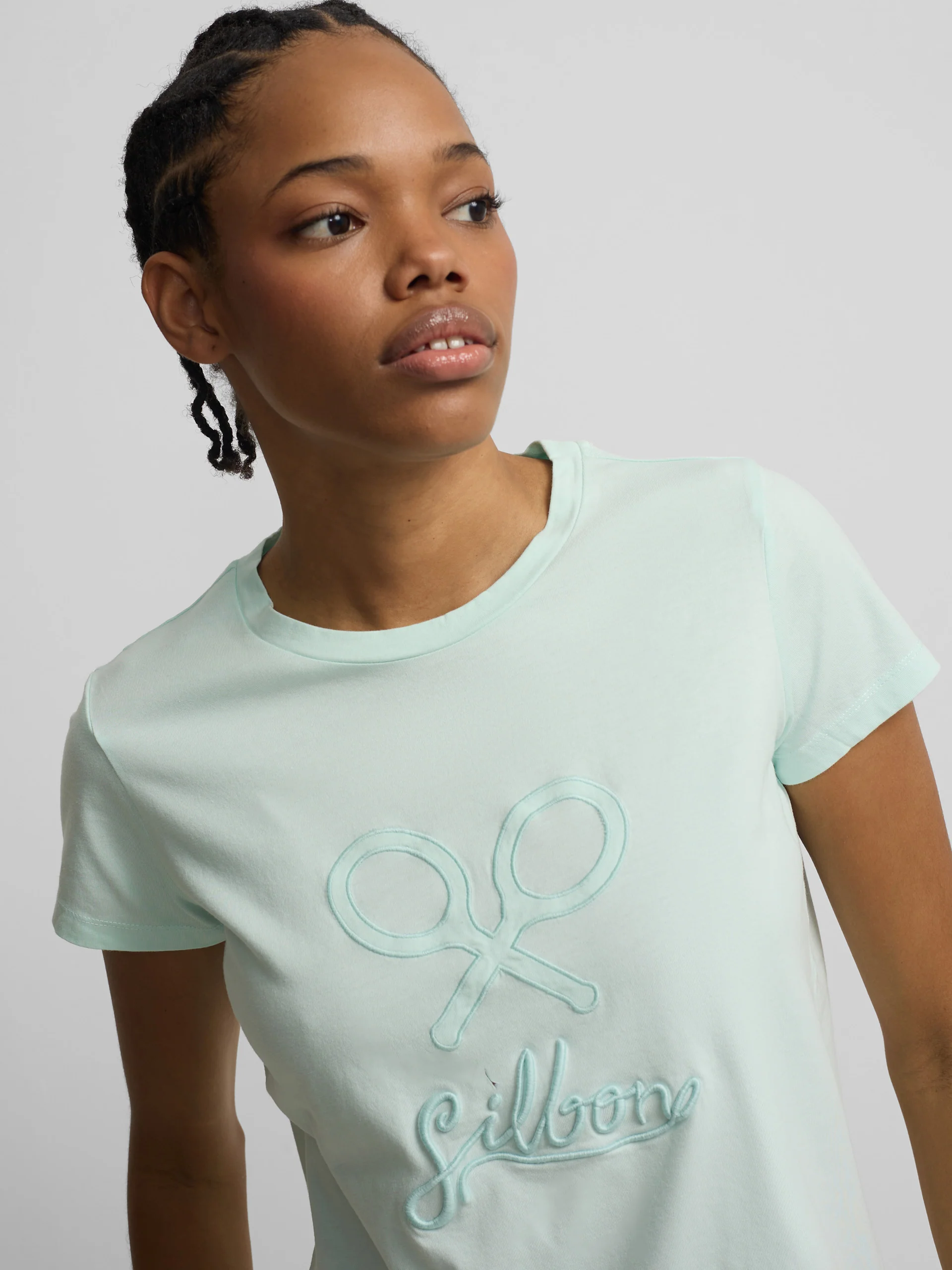 Camiseta woman clasica verde - Image 4