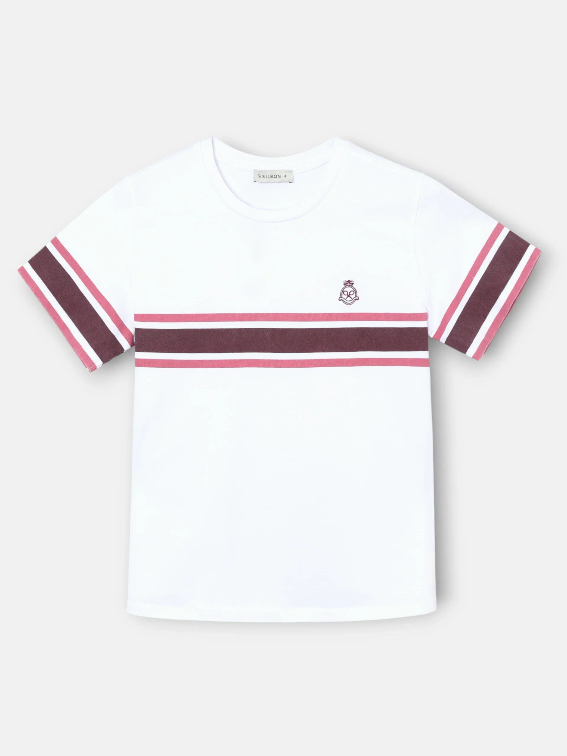 Camiseta woman escudo banda rosa - Image 5