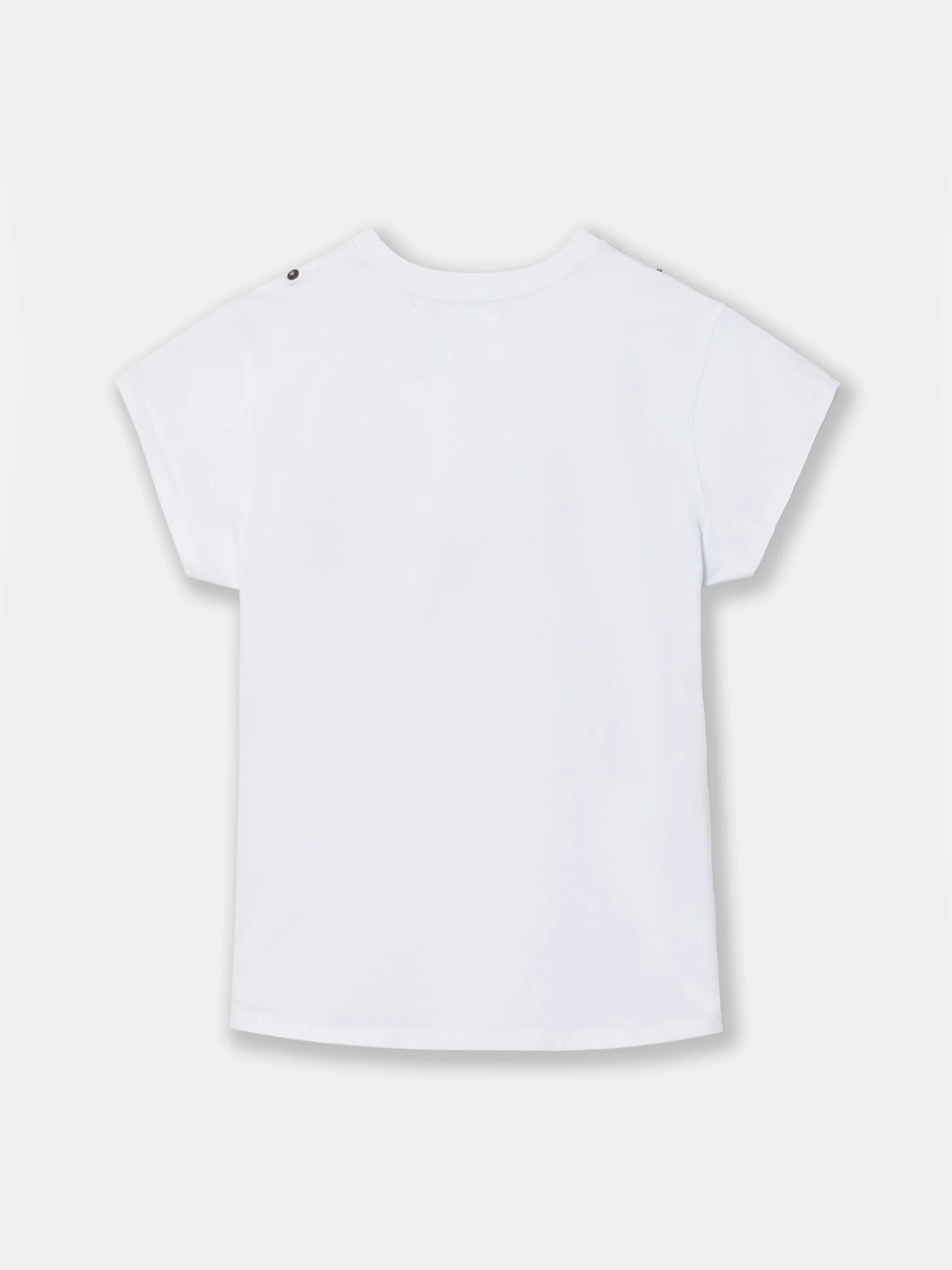 Camiseta woman manga roll out blanca - Image 8
