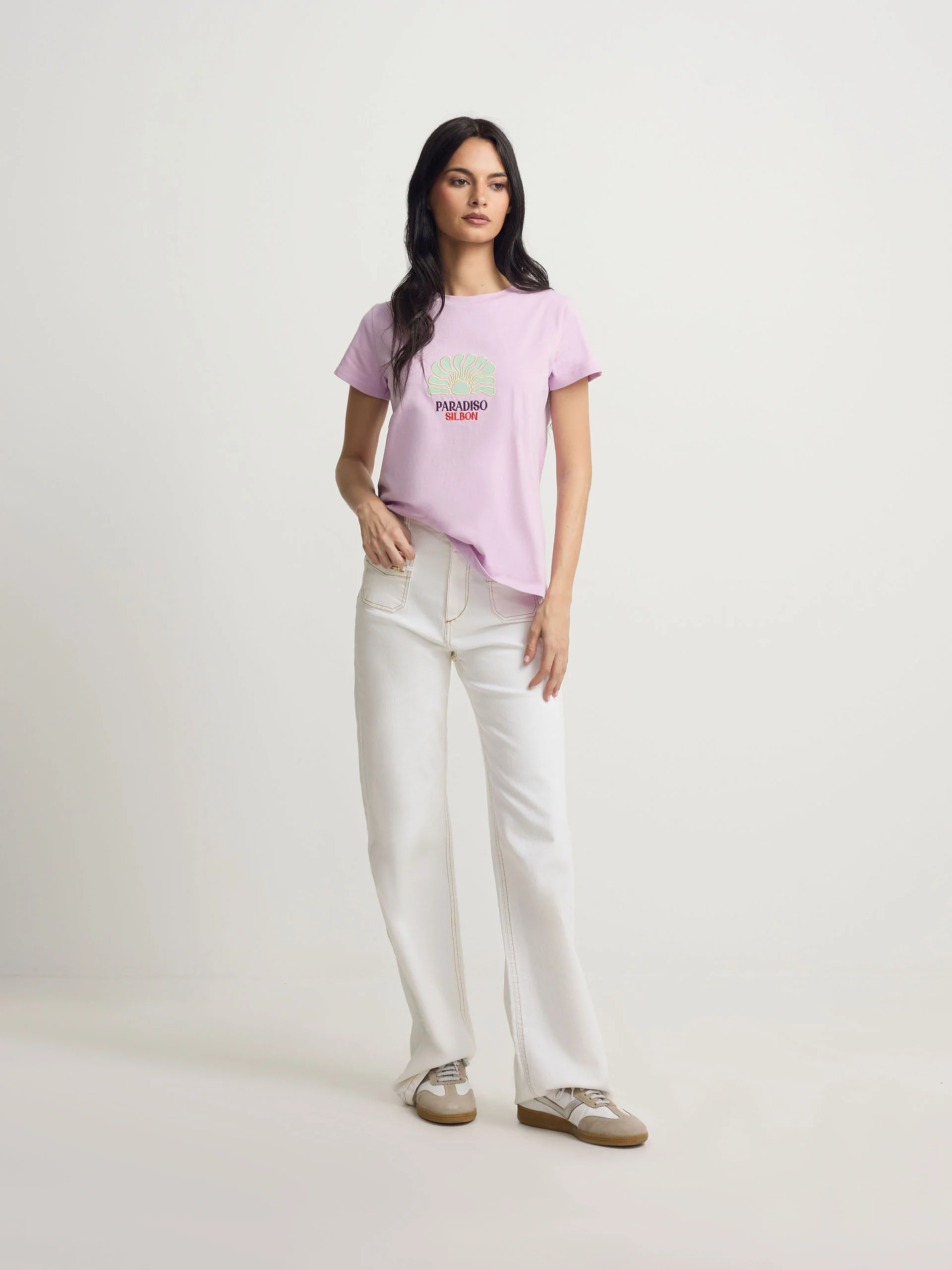 Camiseta woman paradiso morada - Image 4