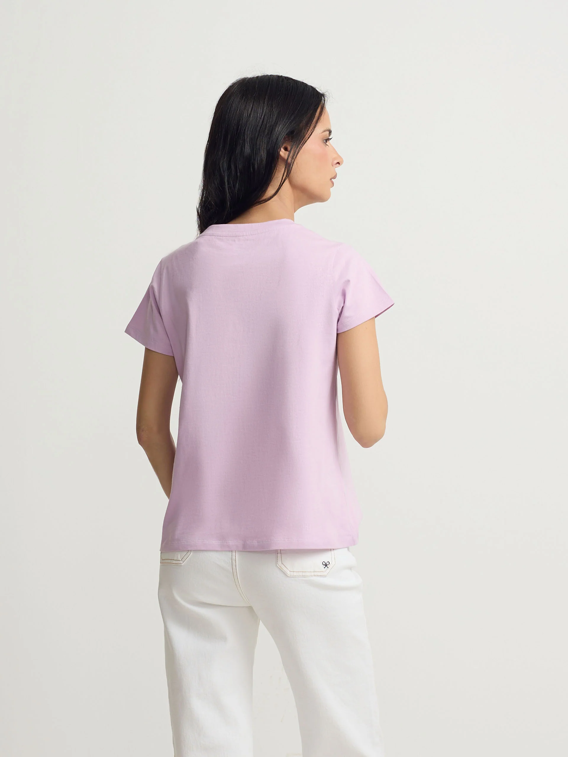 Camiseta woman paradiso morada - Image 5