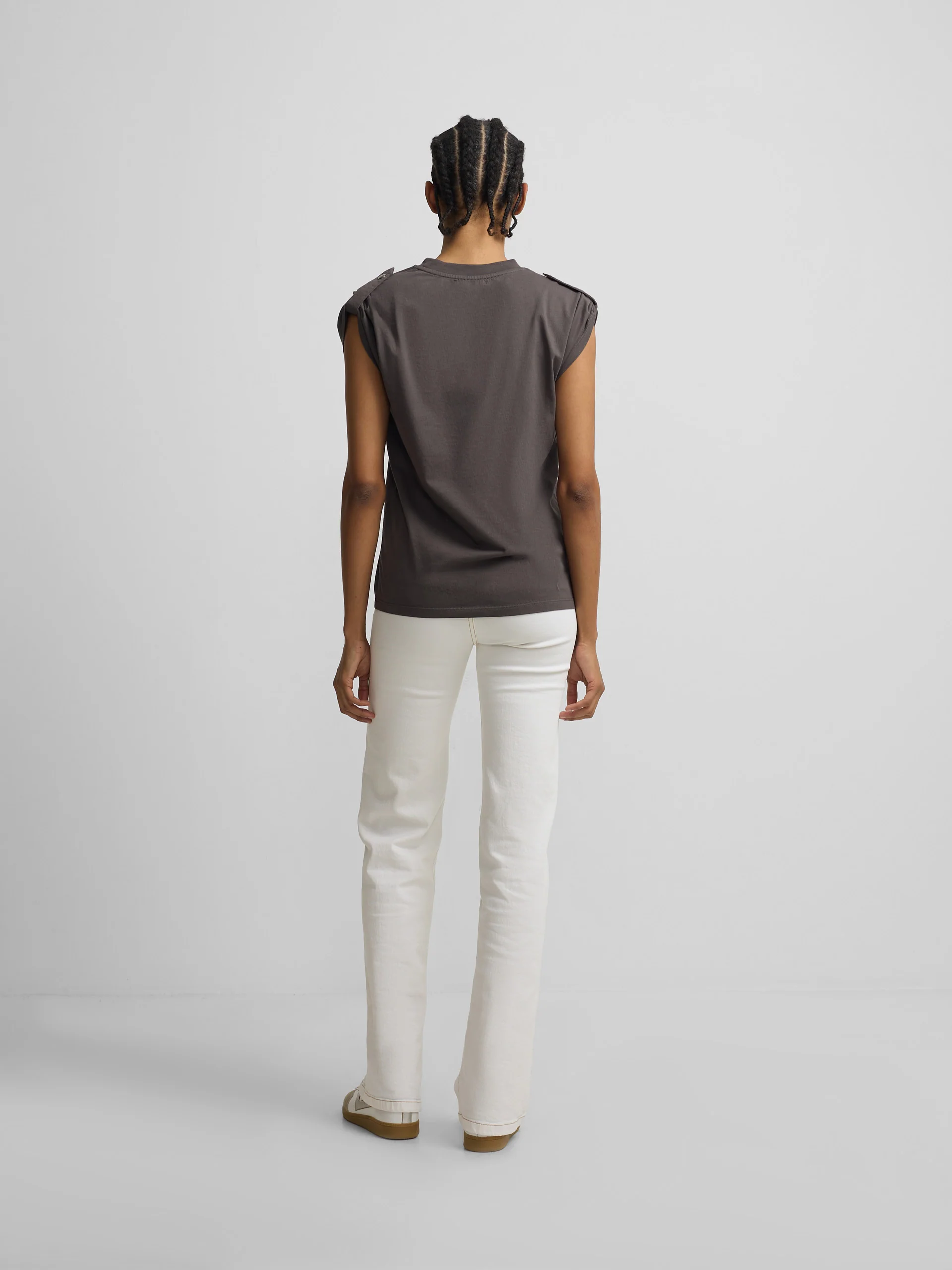 Camiseta woman roll out have a nice day negra - Image 6