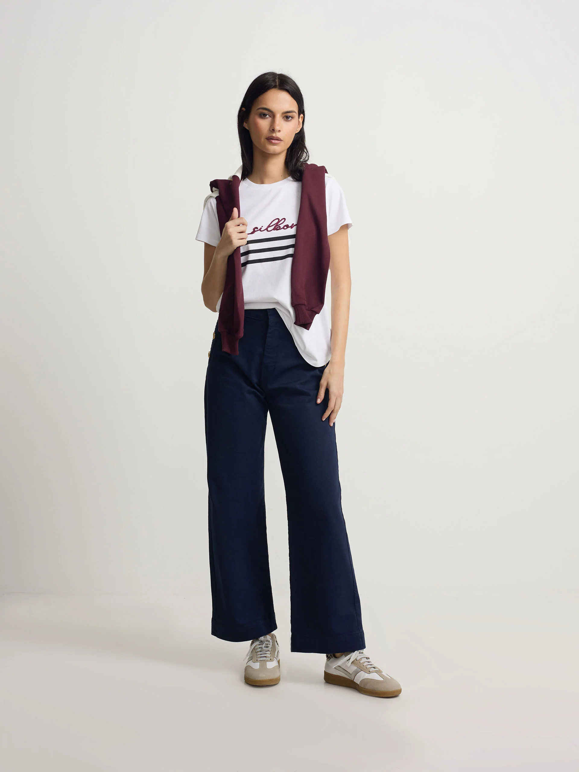 Camiseta woman silbon cordon blanca - Image 3
