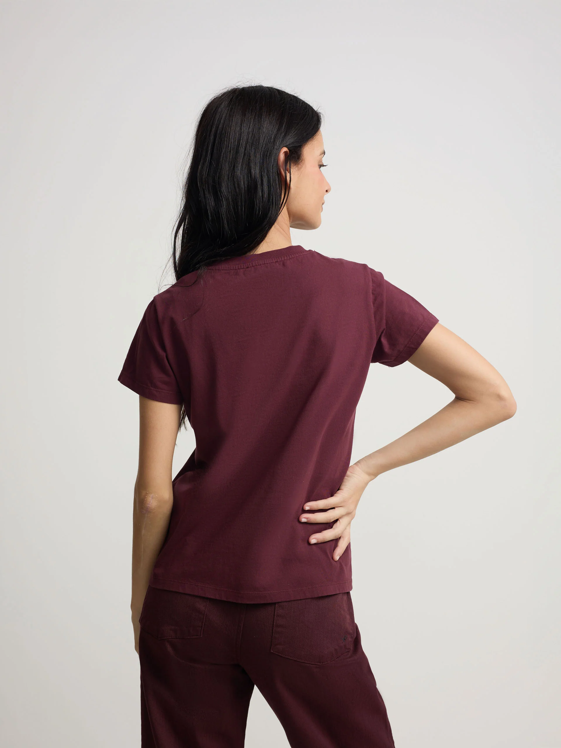 Camiseta woman silbon garabateado morada - Image 4