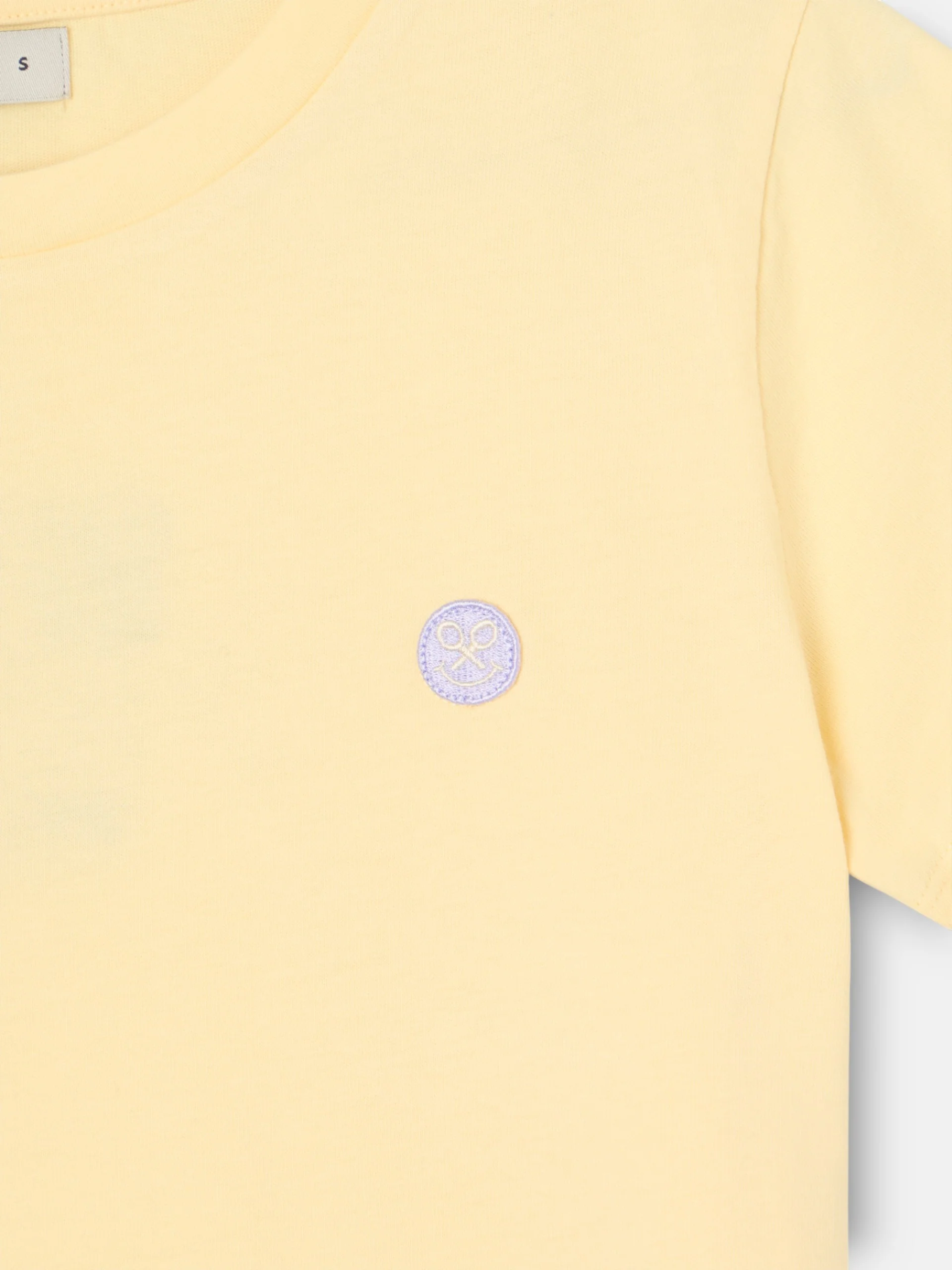 Camiseta woman silbon smile amarilla - Image 2