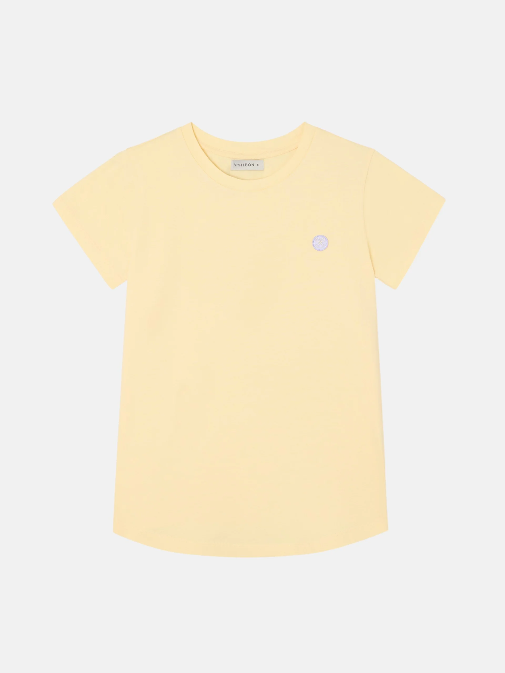 Camiseta woman silbon smile amarilla - Image 6