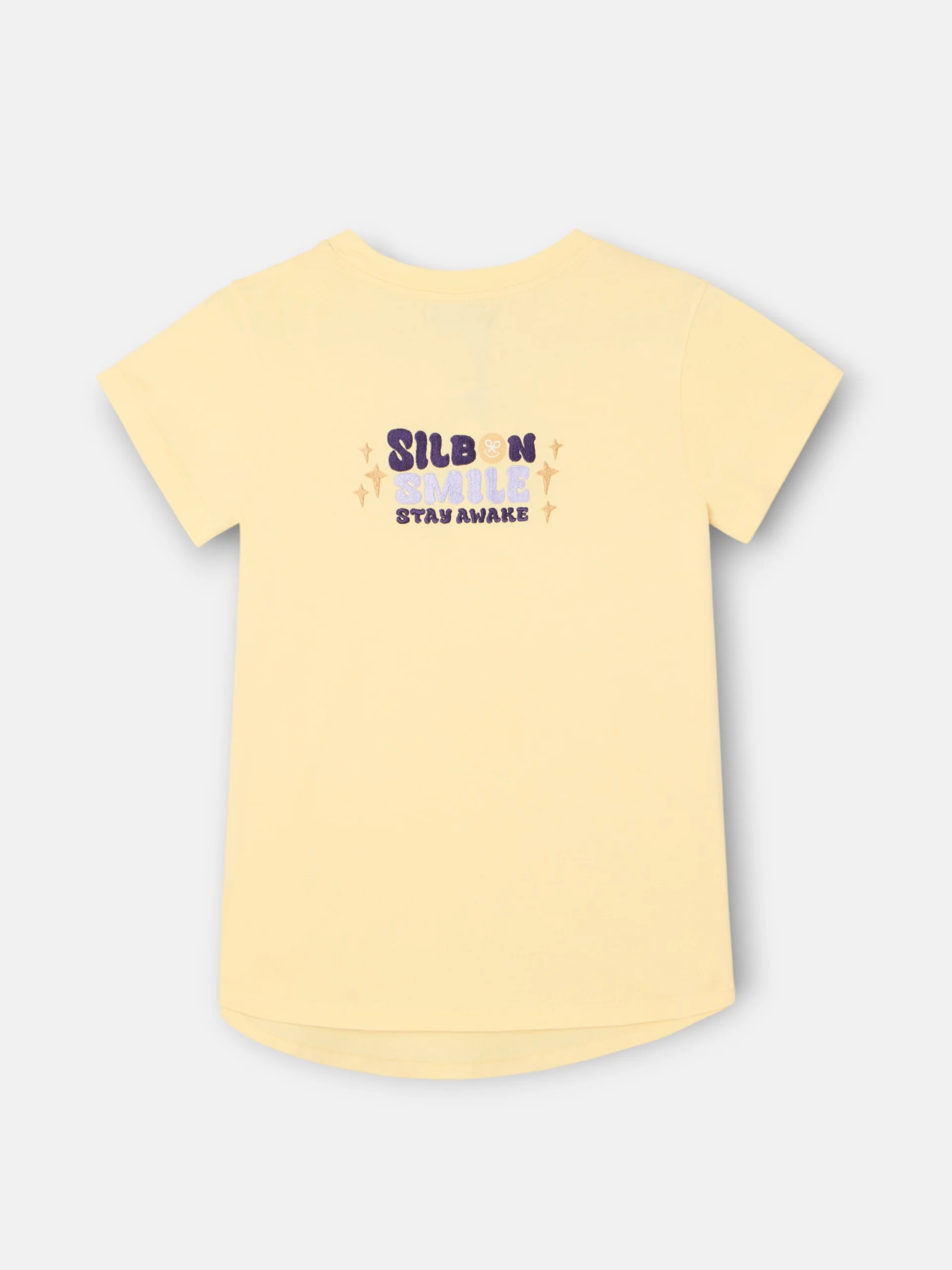 Camiseta woman silbon smile amarilla - Image 7