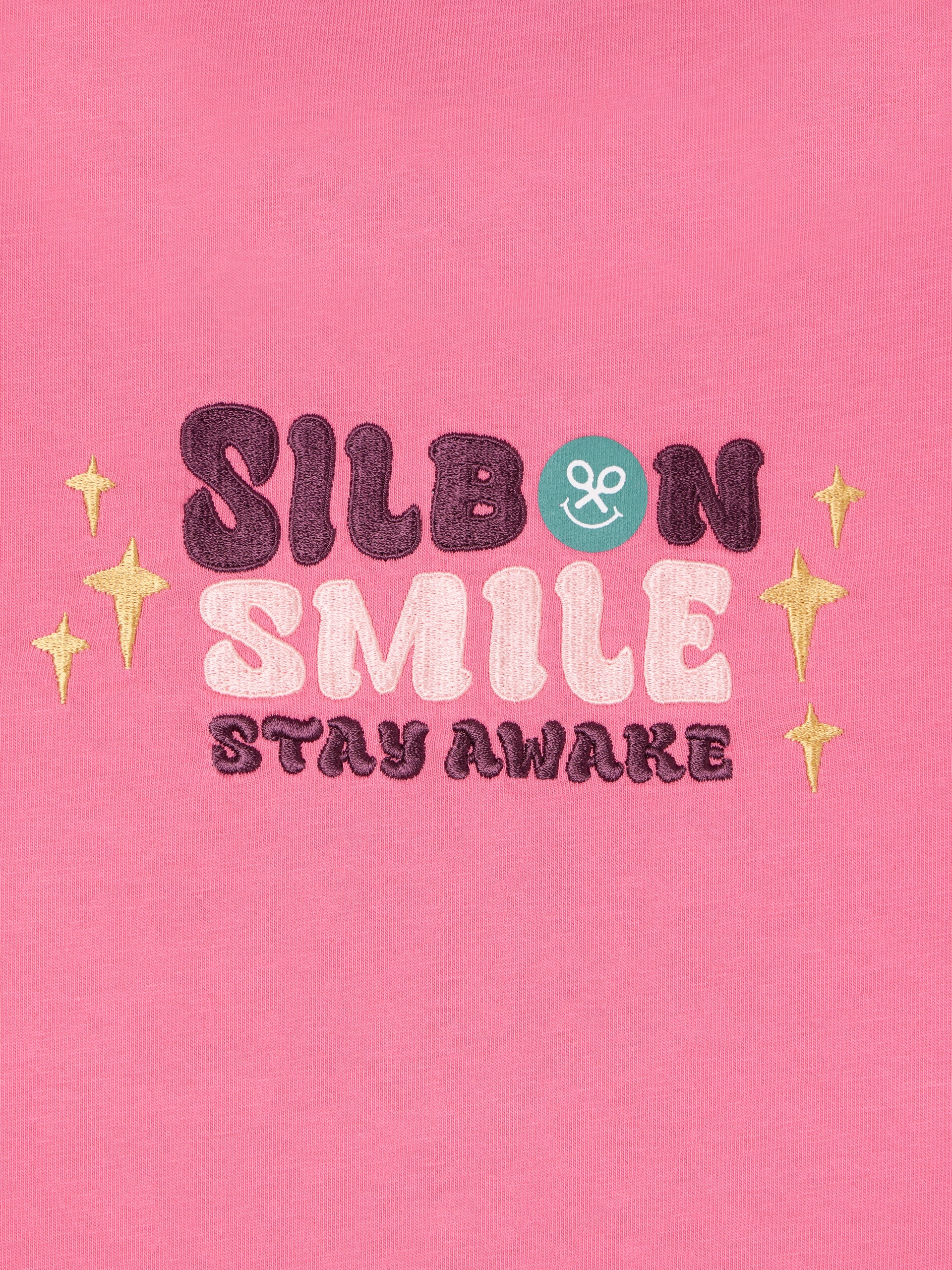 Camiseta woman silbon smile rosa - Image 2