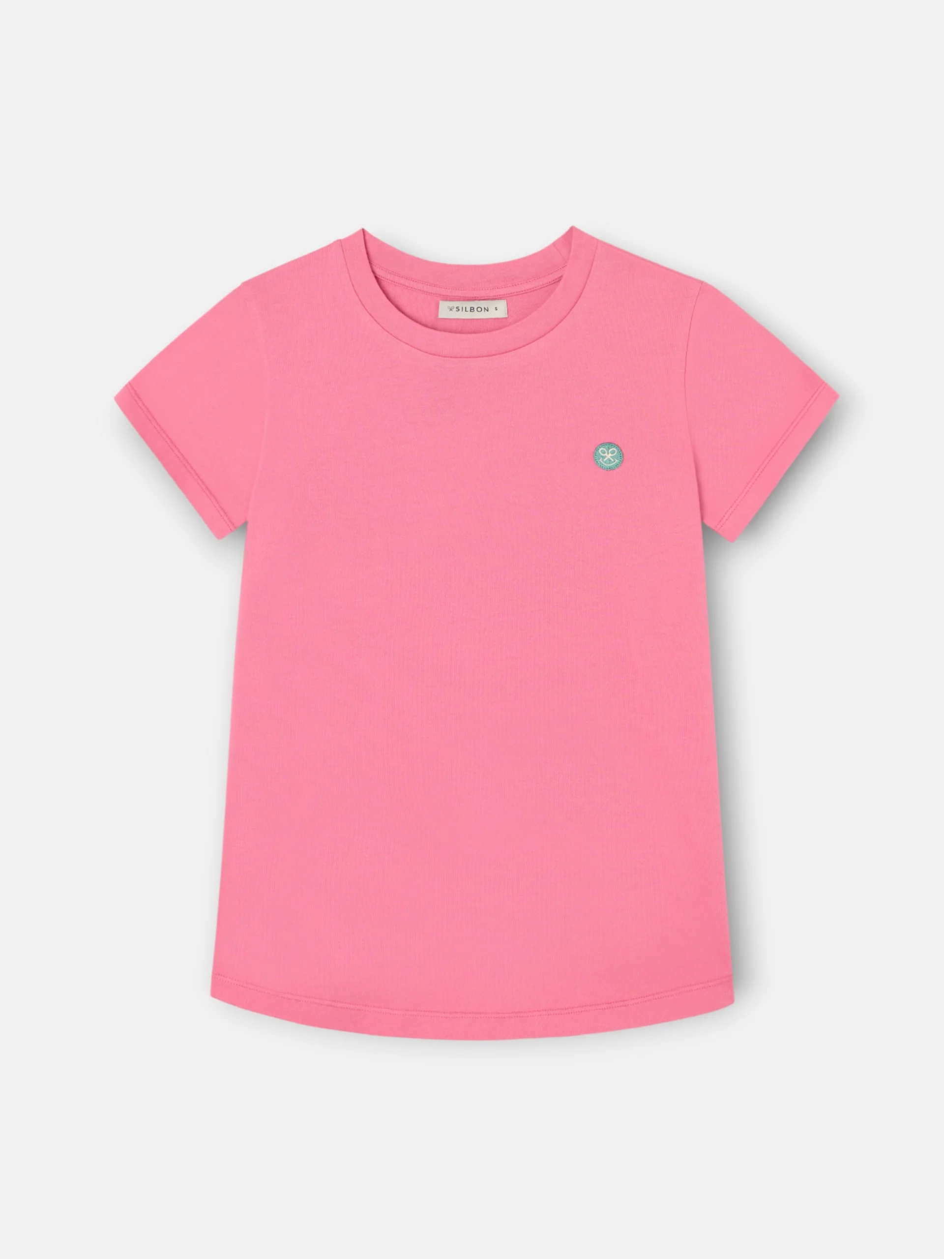 Camiseta woman silbon smile rosa - Image 5