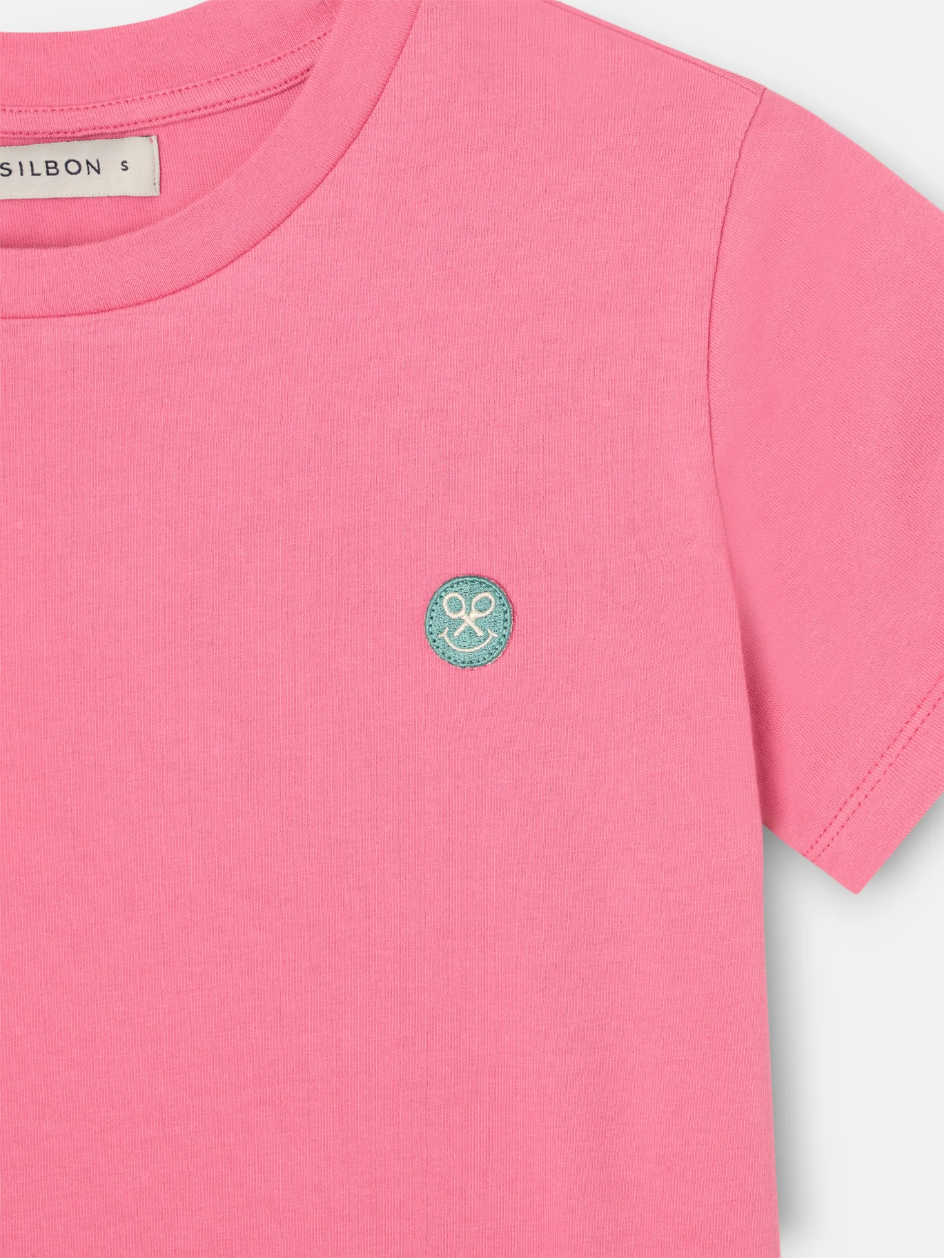 Camiseta woman silbon smile rosa - Image 6