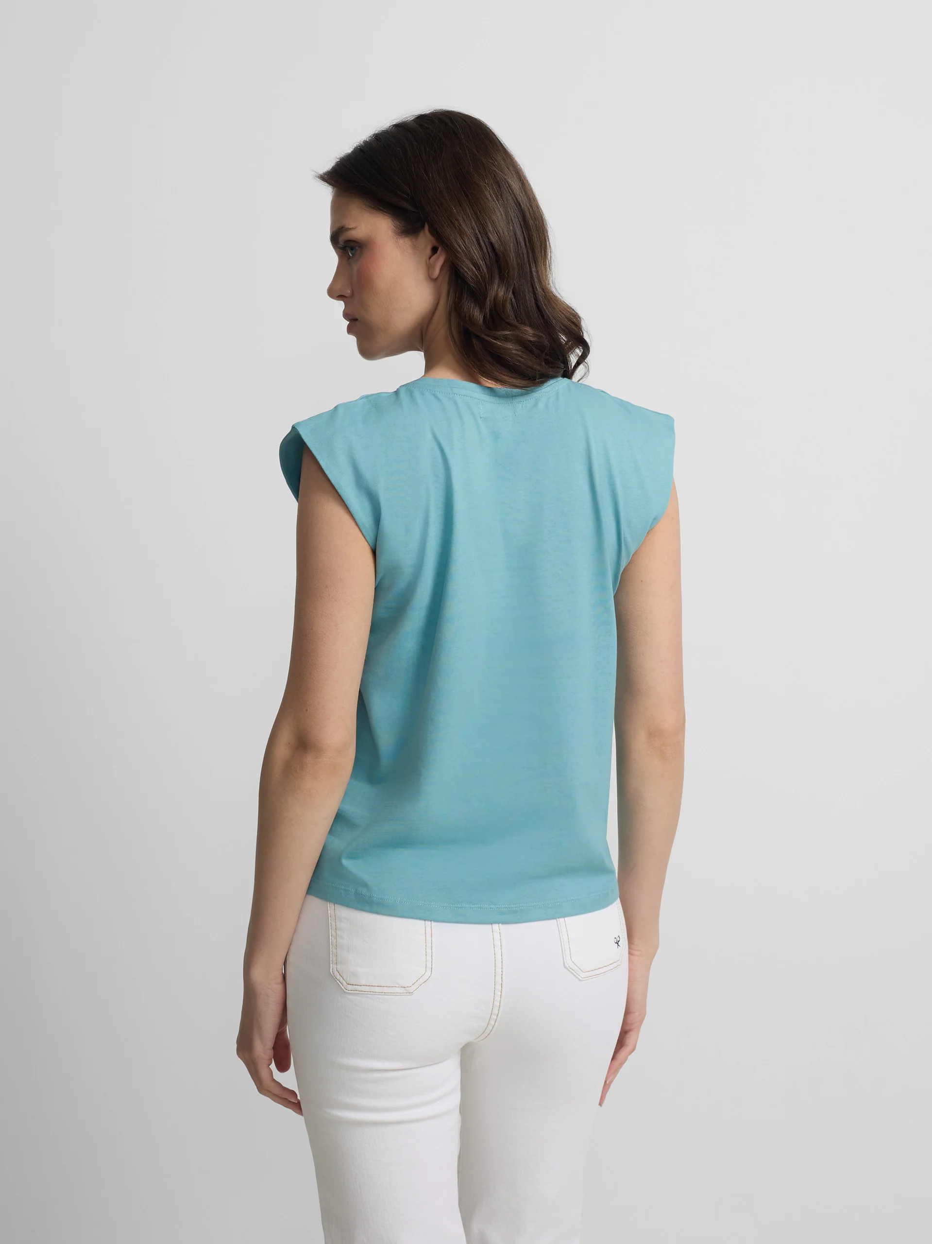 Camiseta woman sun azul - Image 4
