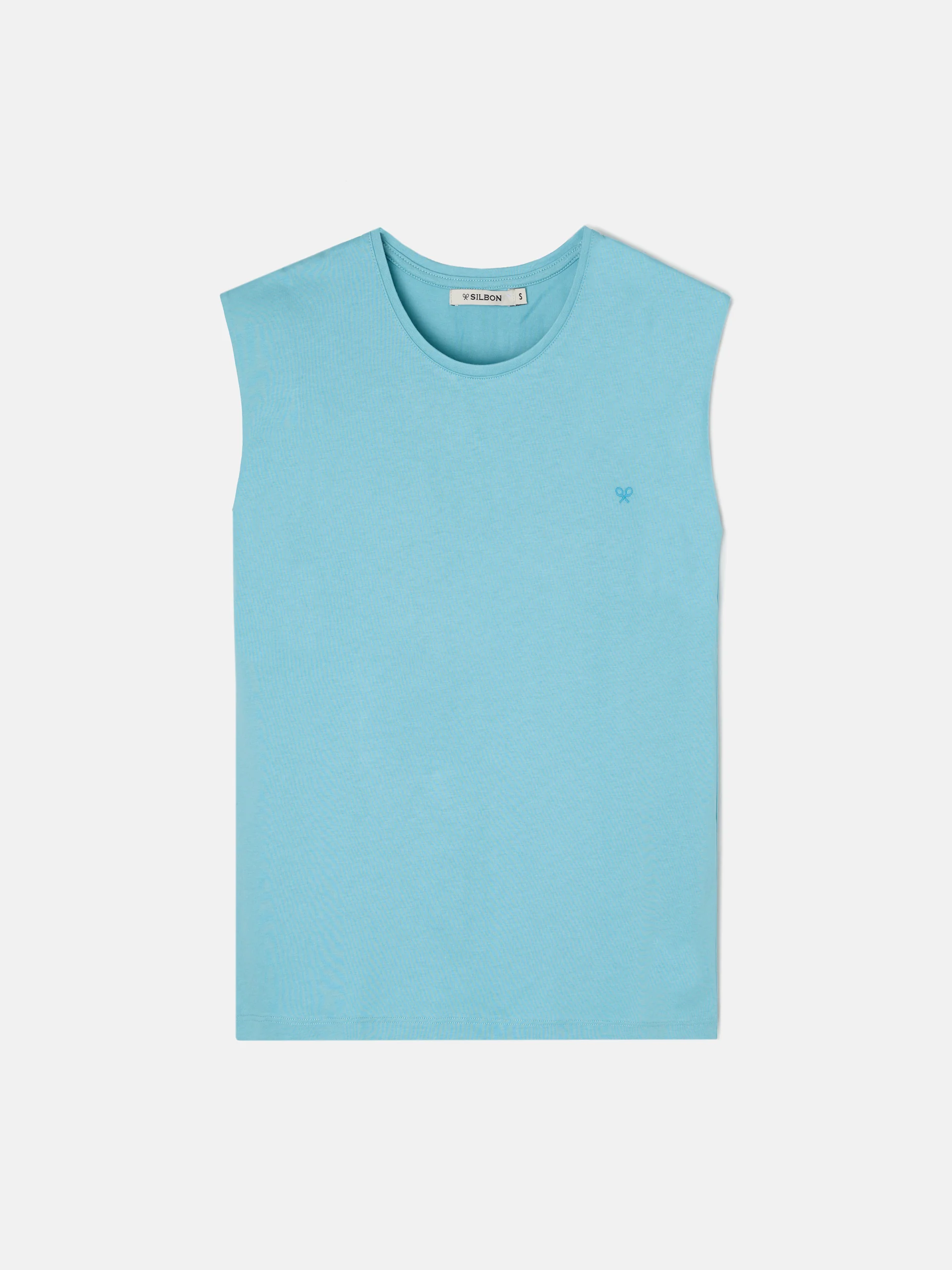 Camiseta woman sun azul - Image 5