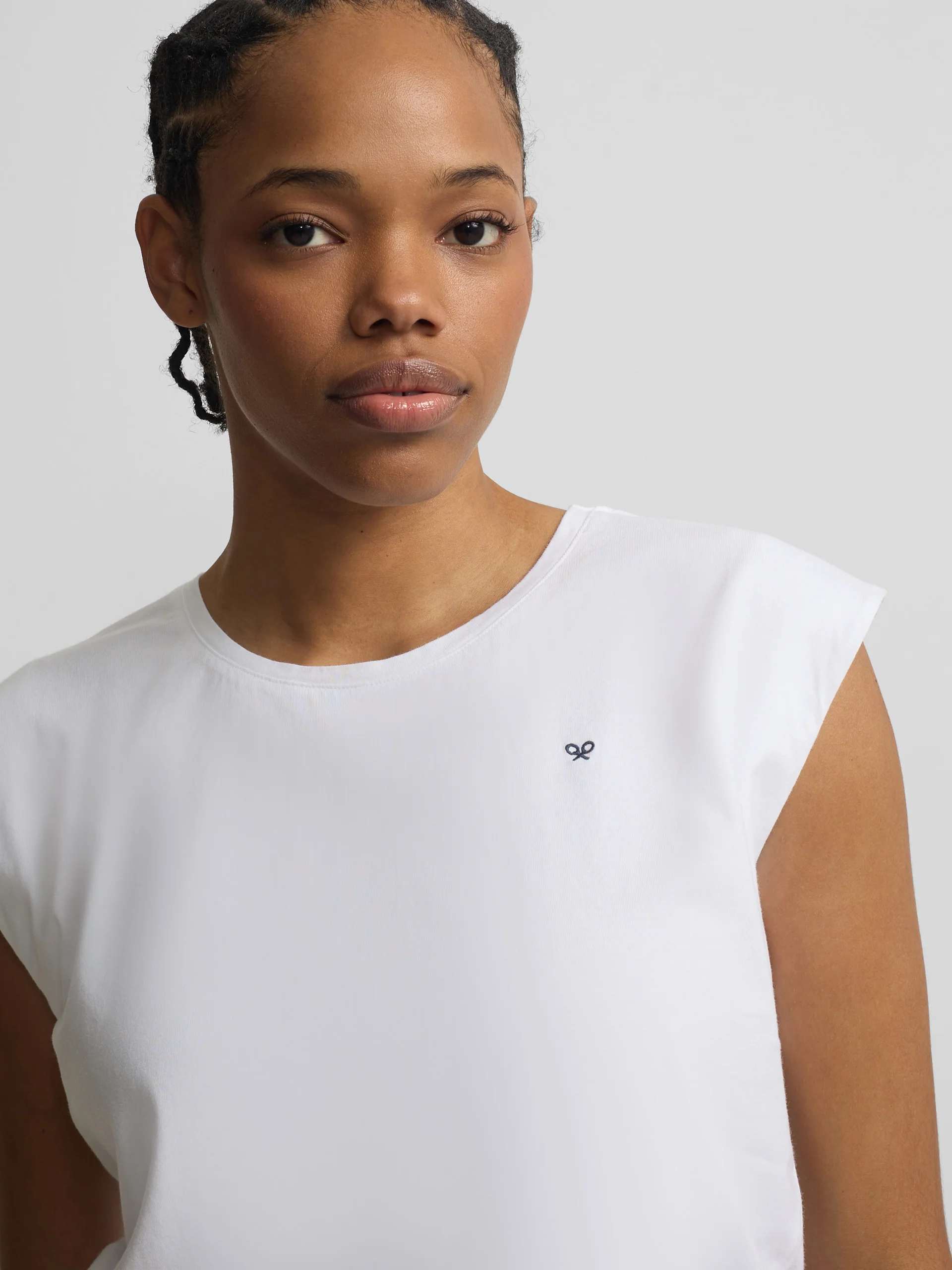Camiseta woman sun blanca - Image 3