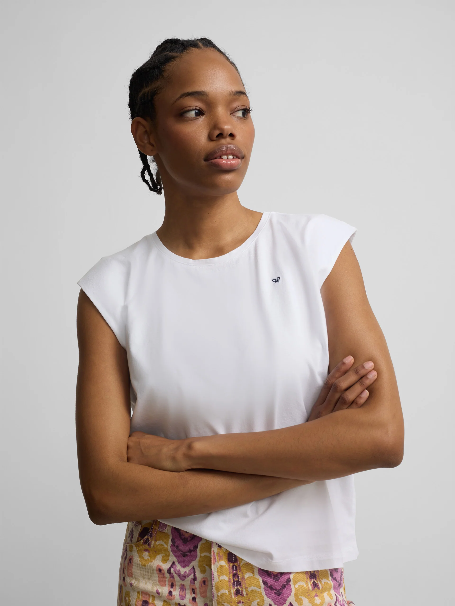 Camiseta woman sun blanca - Image 4